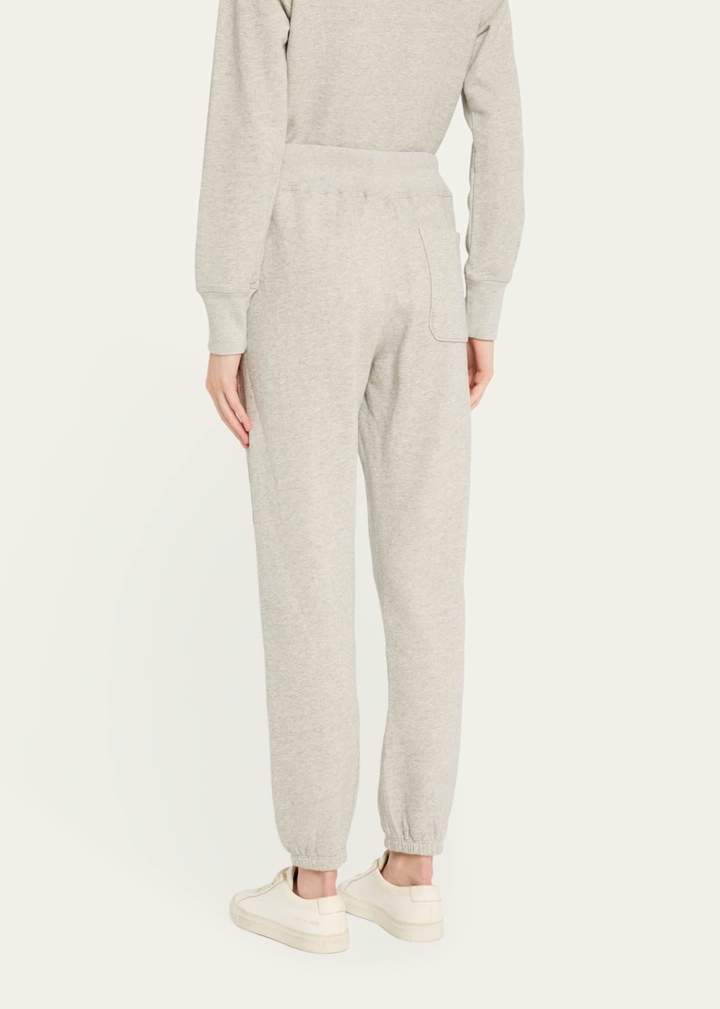 Isabella High-Waist French Terry Joggers