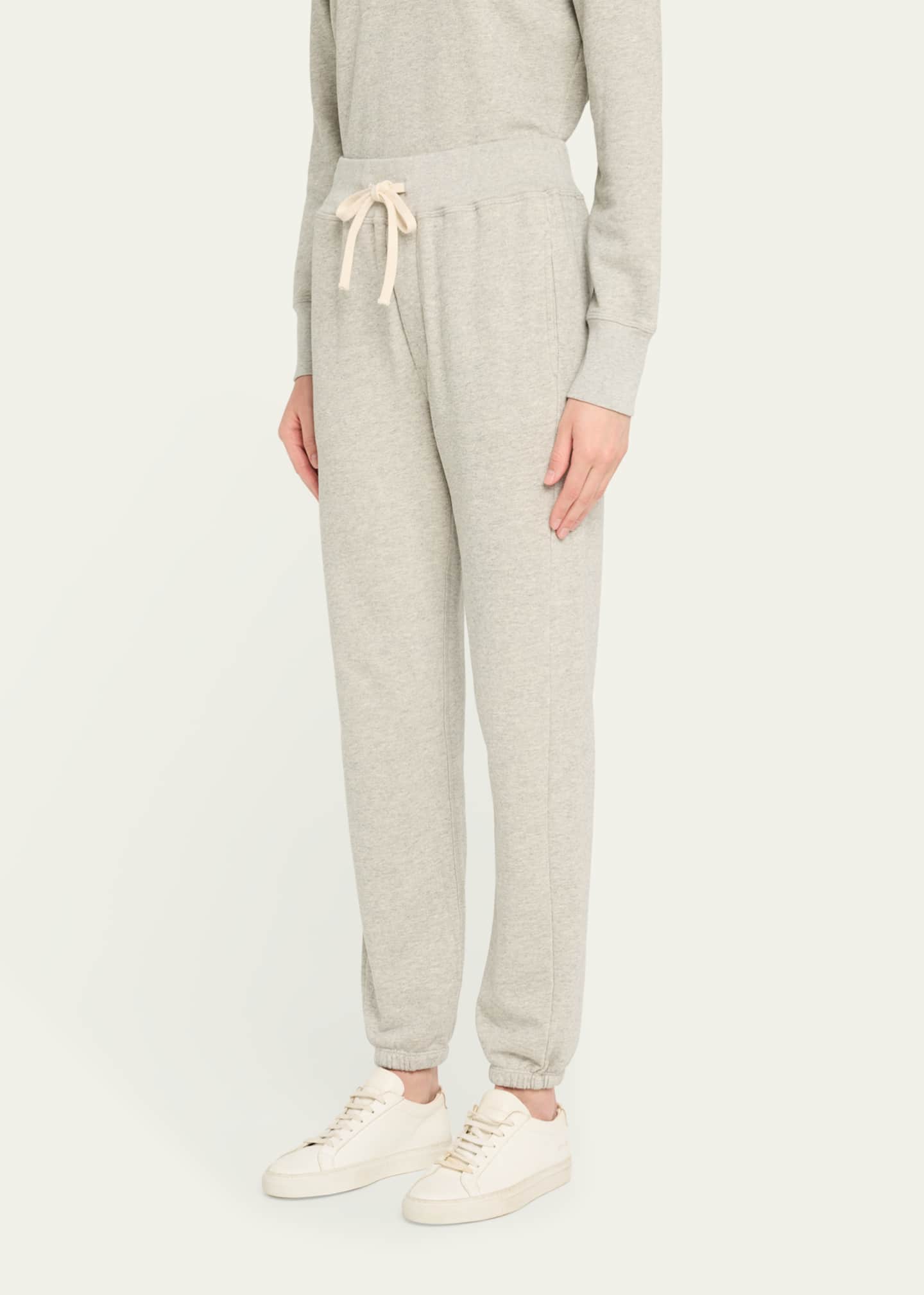 Isabella High-Waist French Terry Joggers