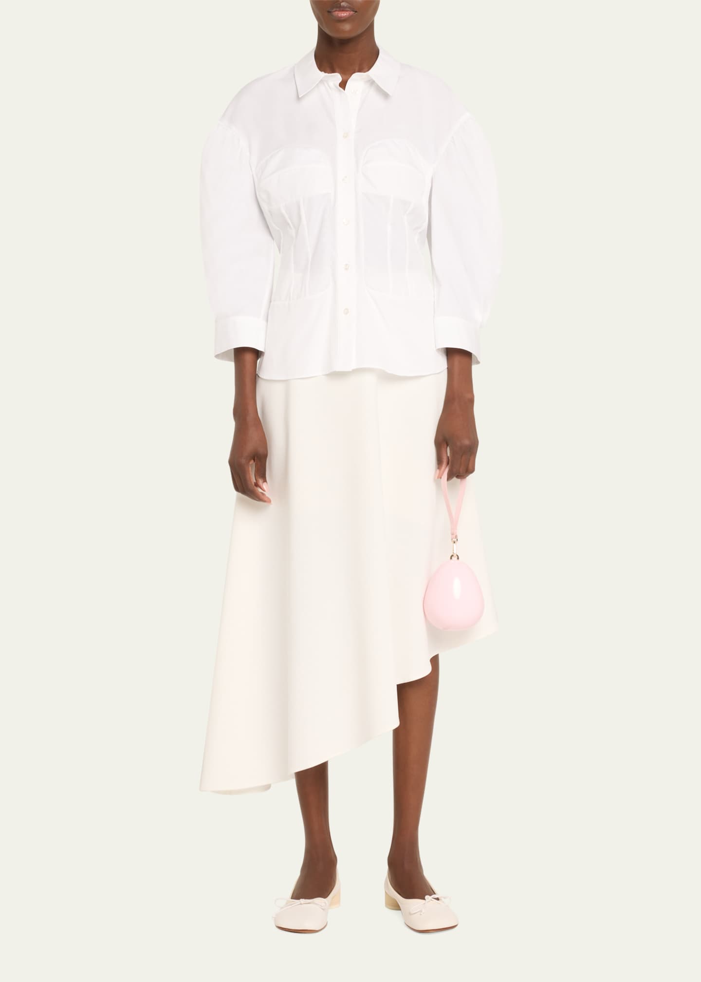 Simone Rocha Micro Pearly Egg Crossbody Bag Image 5 of 6