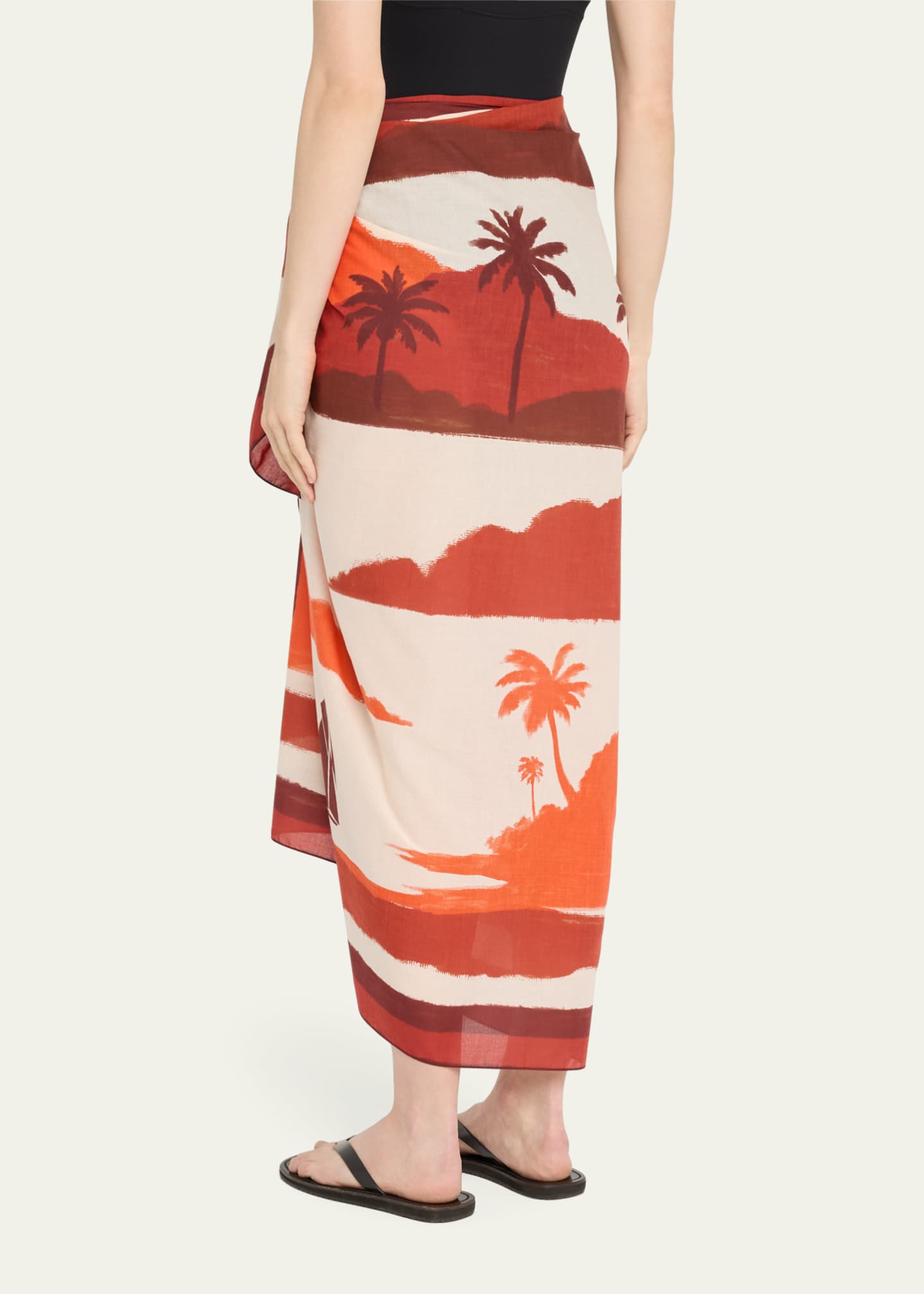Johanna Ortiz Sailing Landscape Pareo Coverup Image 3 of 5