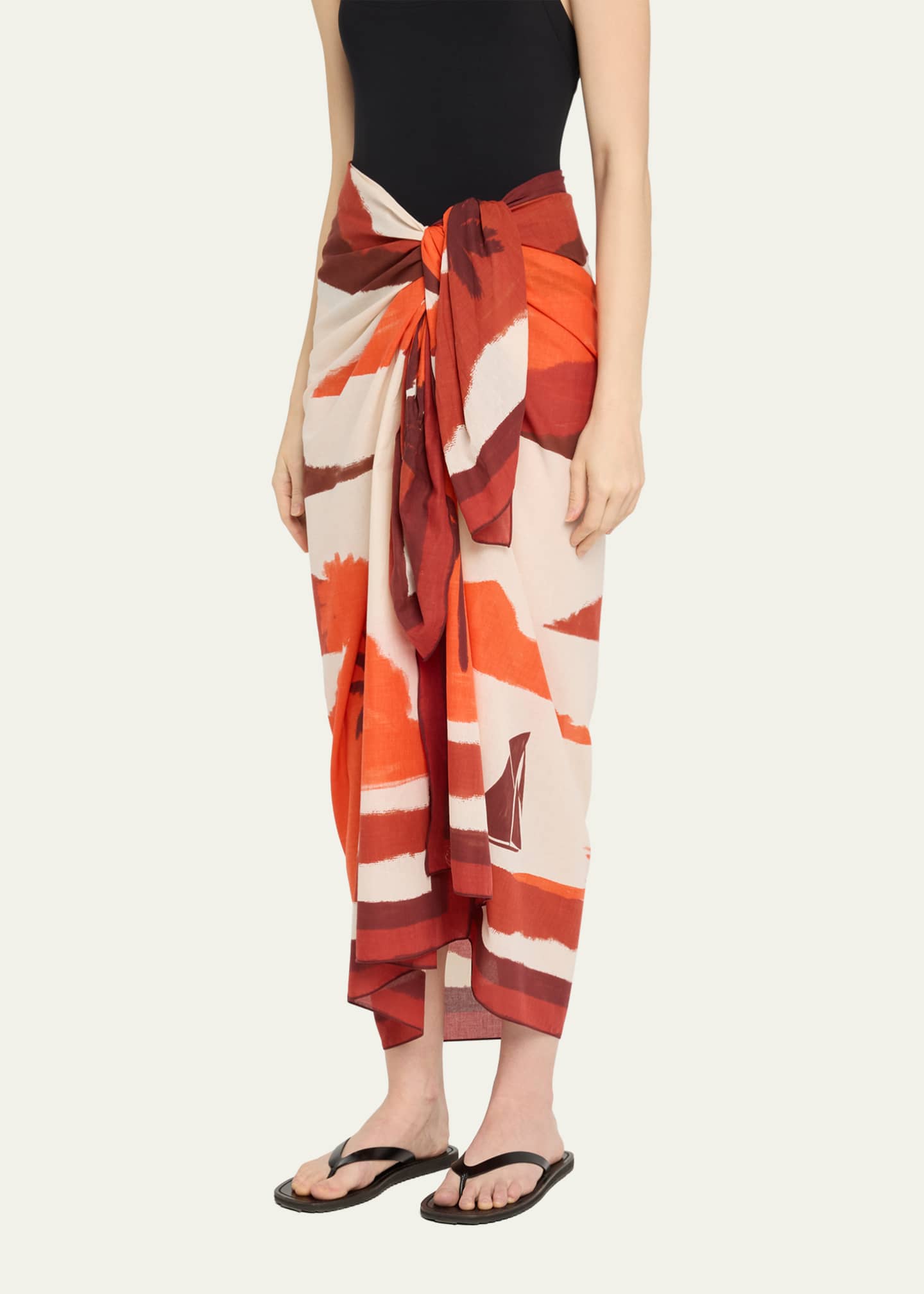 Johanna Ortiz Sailing Landscape Pareo Coverup Image 4 of 5
