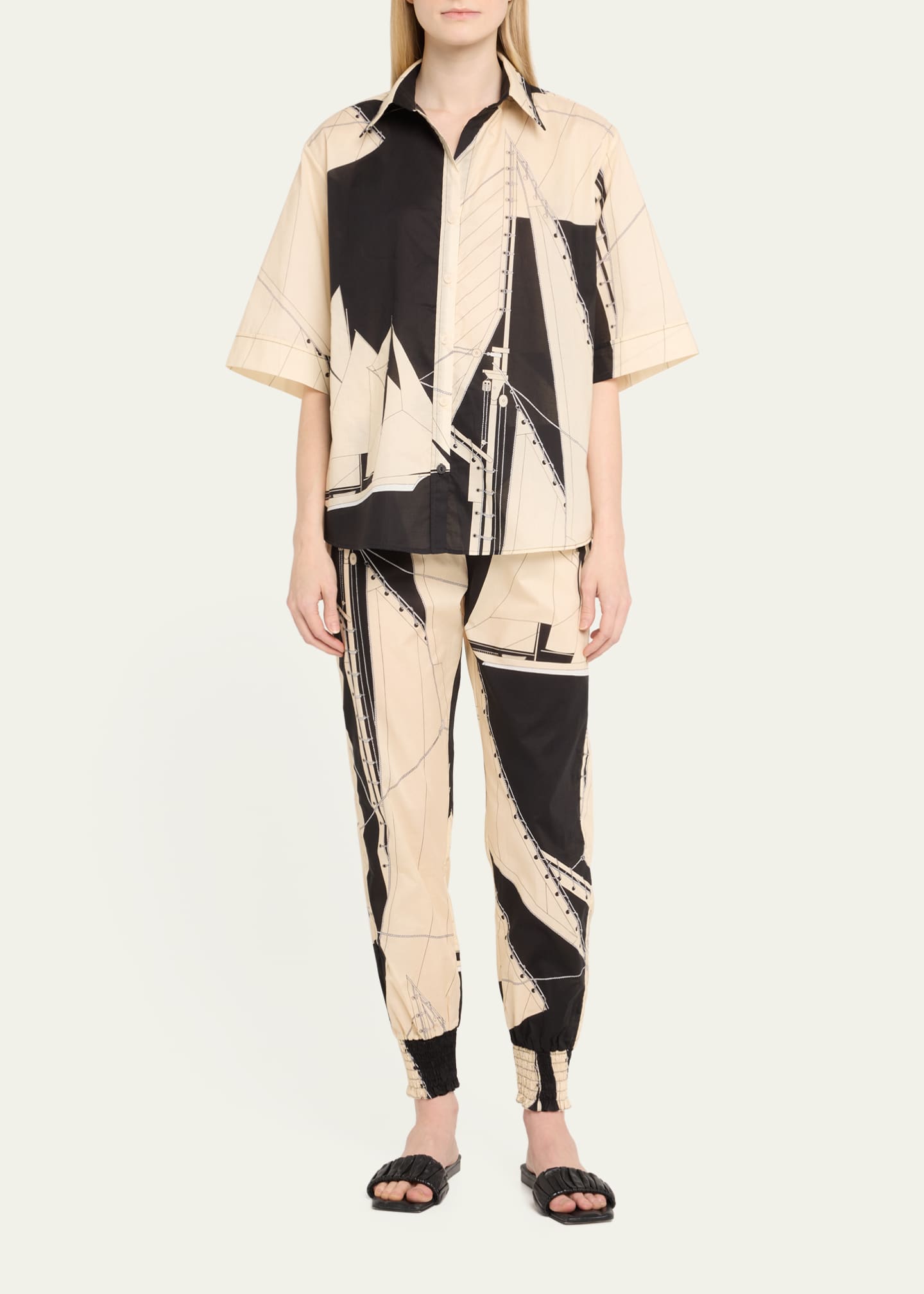 Johanna Ortiz Salty Promises Button-Front Shirt Image 2 of 5