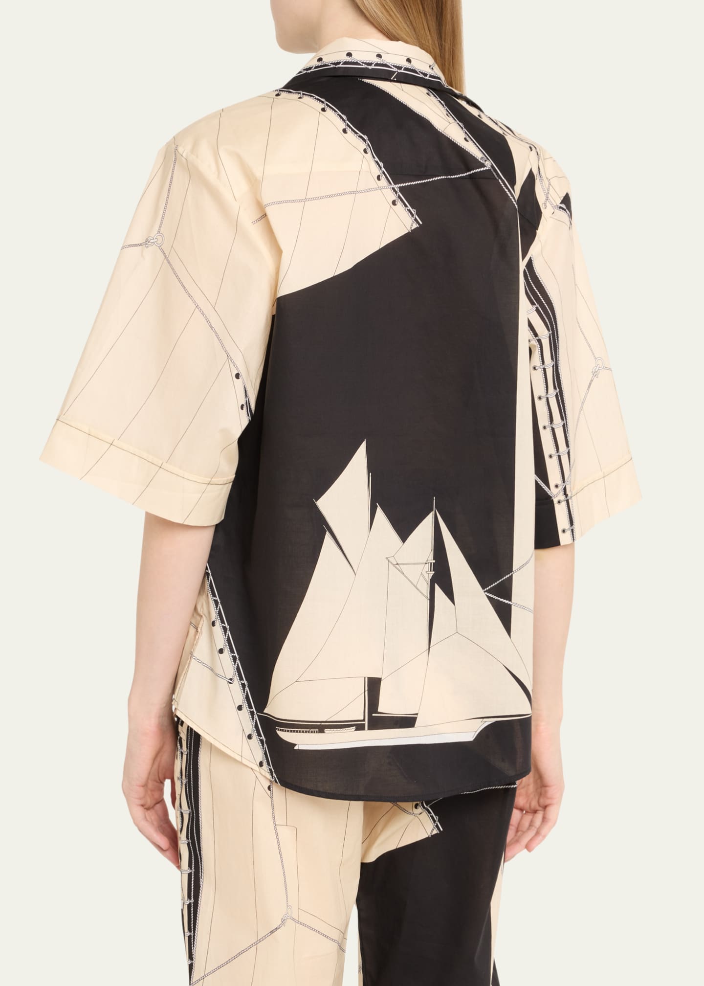 Johanna Ortiz Salty Promises Button-Front Shirt Image 3 of 5