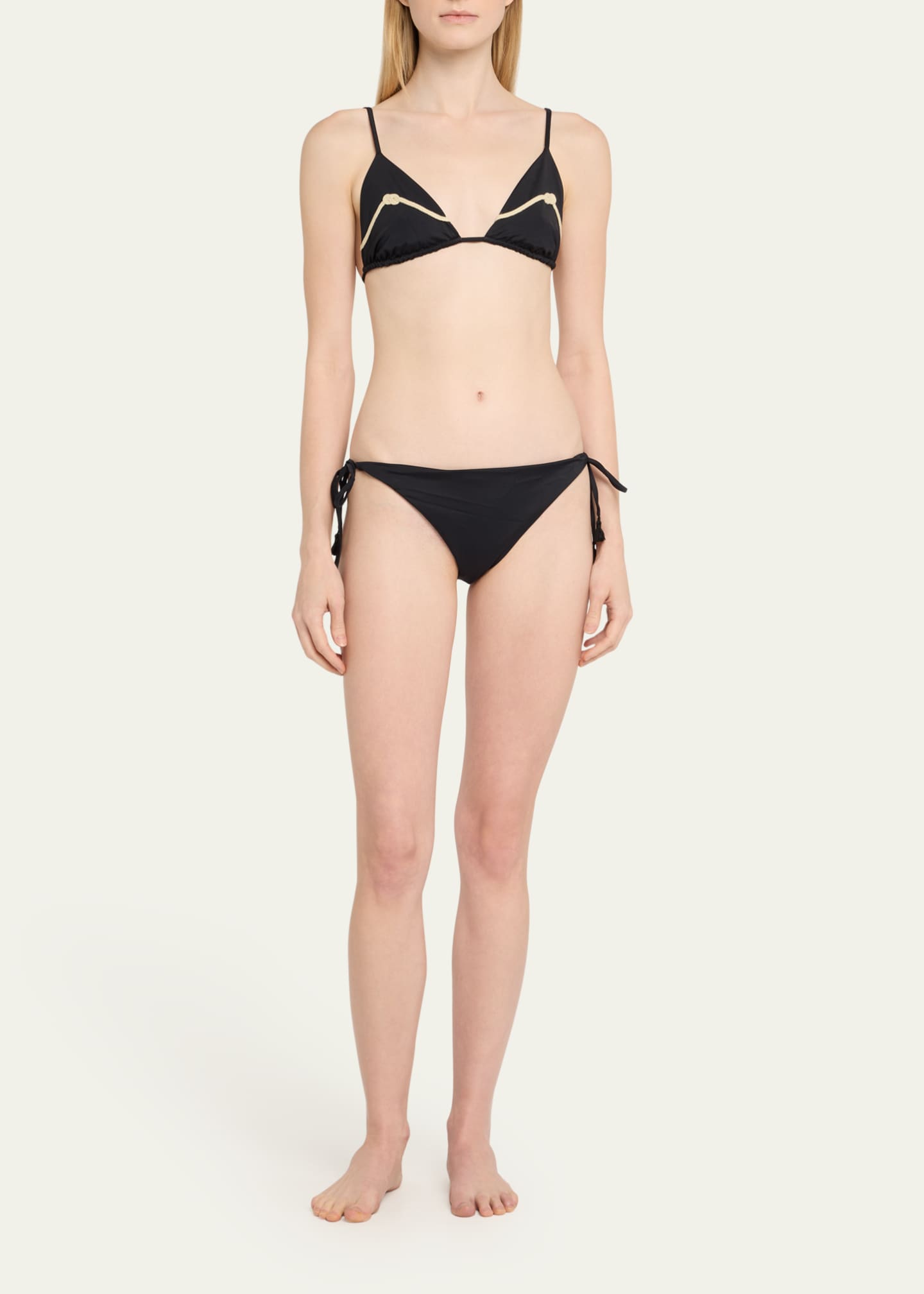 Johanna Ortiz Black Entorche Del Mar Bikini Bottoms Image 2 of 4