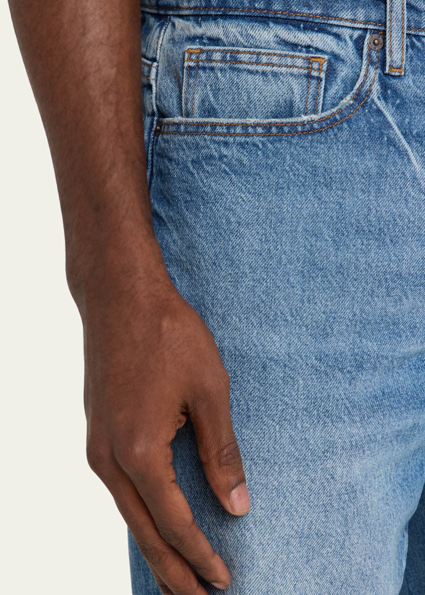 FRAME Men's Cut-Off Jean Shorts Image 5 of 5