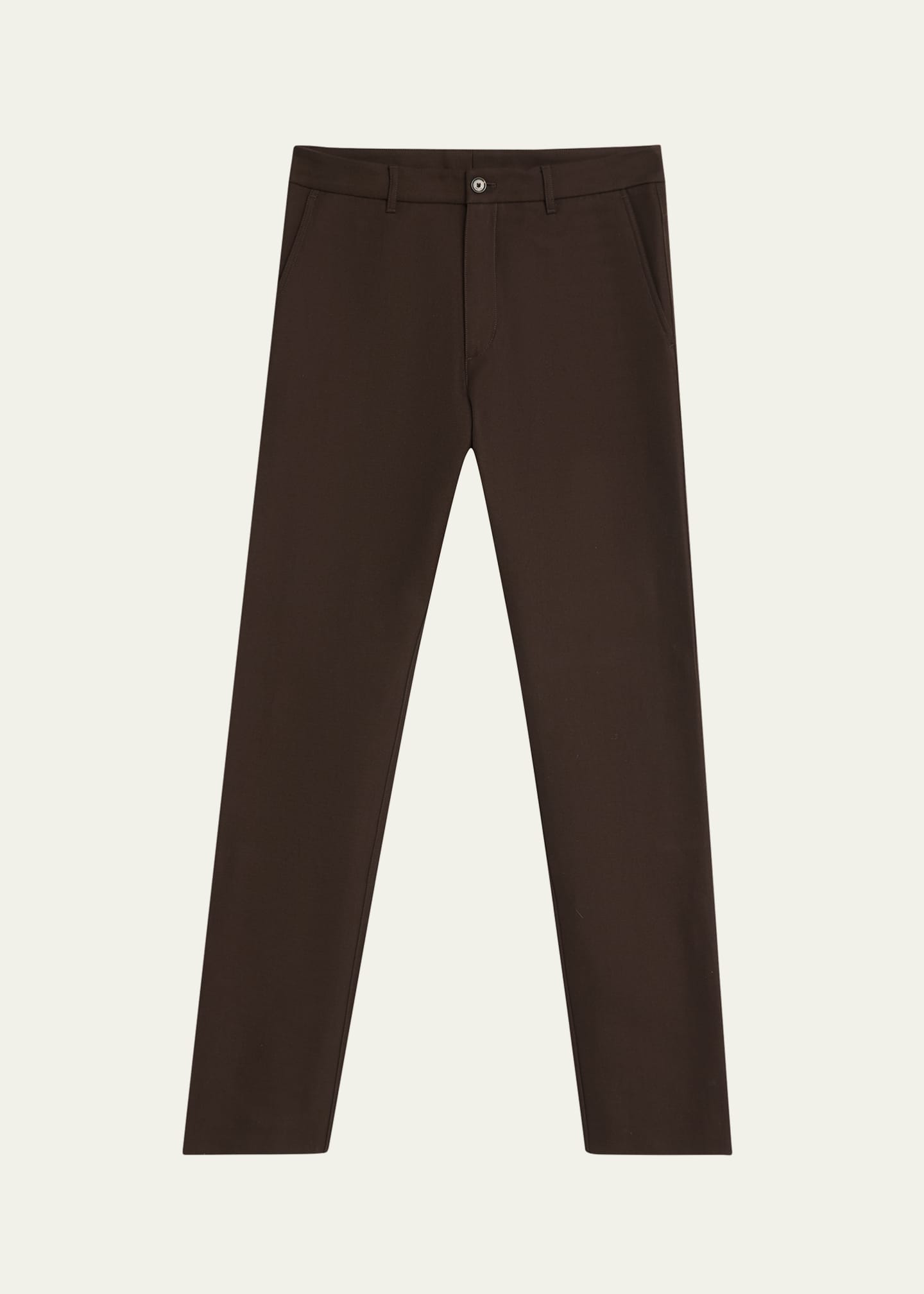 Loro Piana Men's Harper Flat-Front Trousers Image 1 of 5