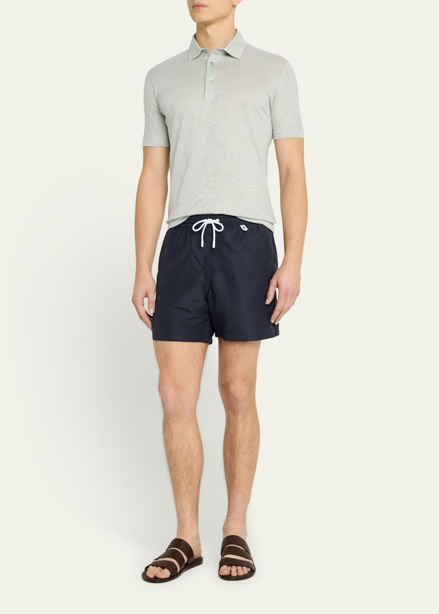 Loro Piana Men's Bay Rapallo Swim Shorts Image 2 of 5