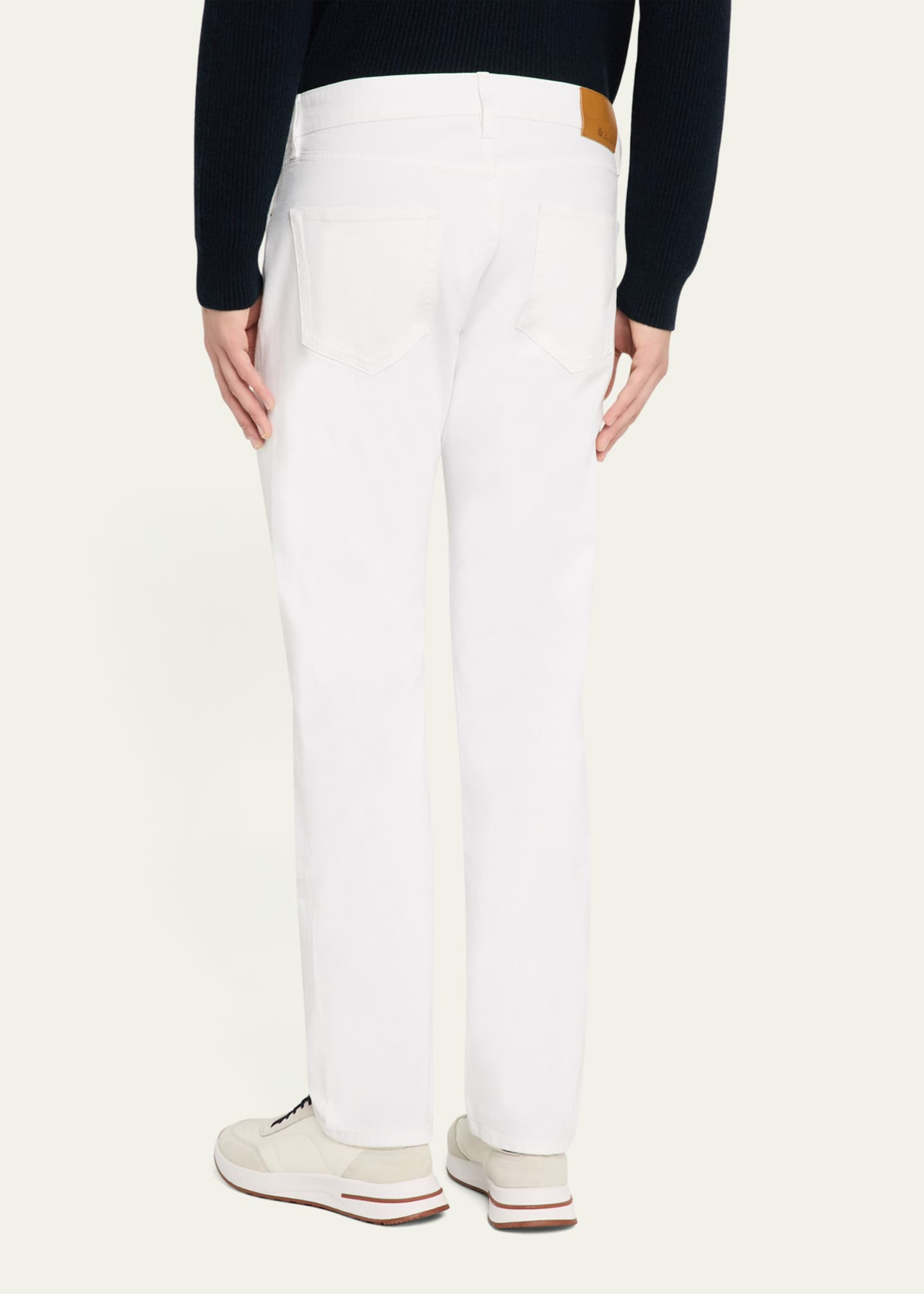 Loro Piana Men's Quarona Denim Five-Pocket Pants - Bergdorf Goodman