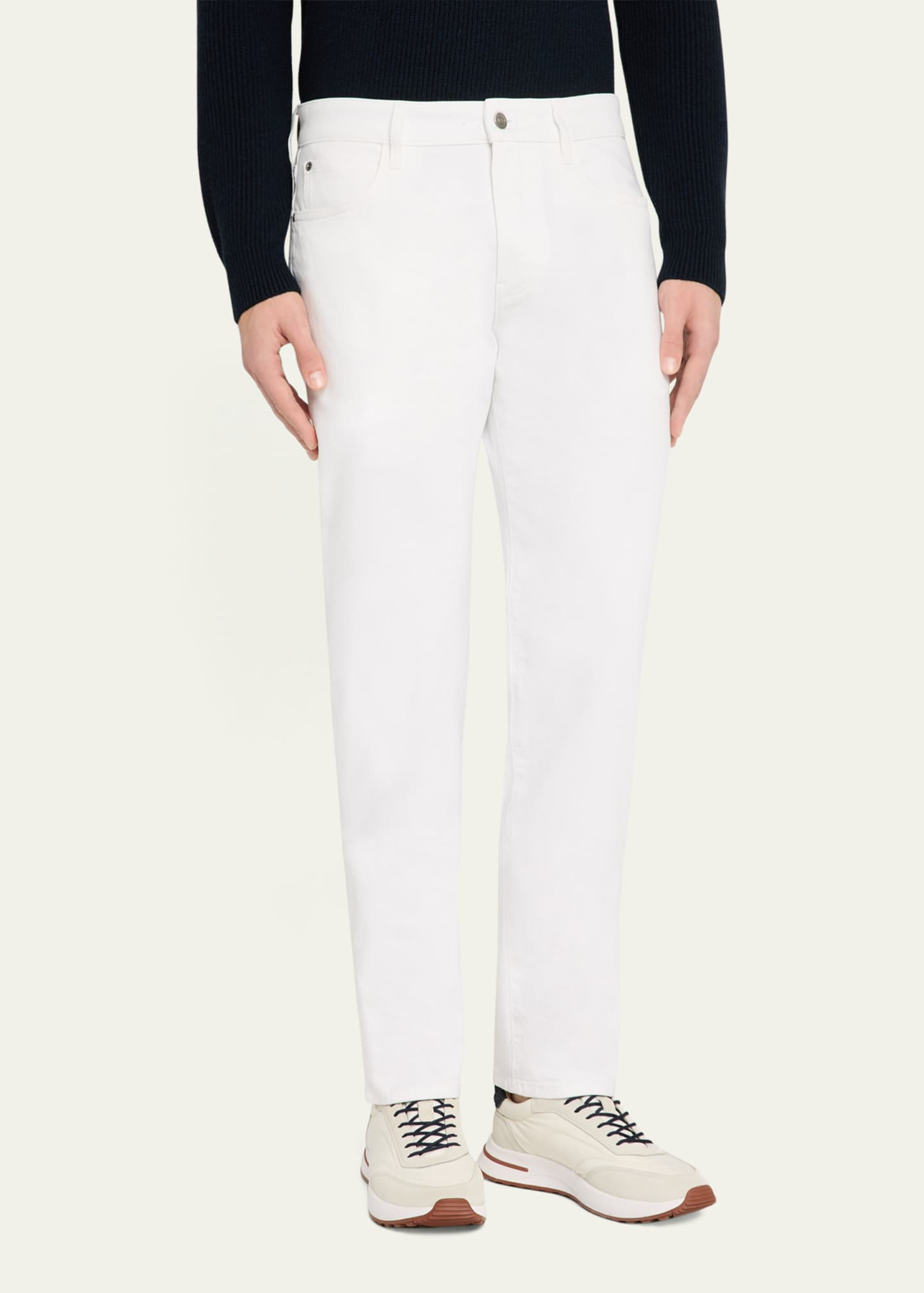 【未使用品】Loro Piana 5PKT pants ロロピアーナ Loro Piana Men's Quarona Denim Five-Pocket Pants - Bergdorf Goodman