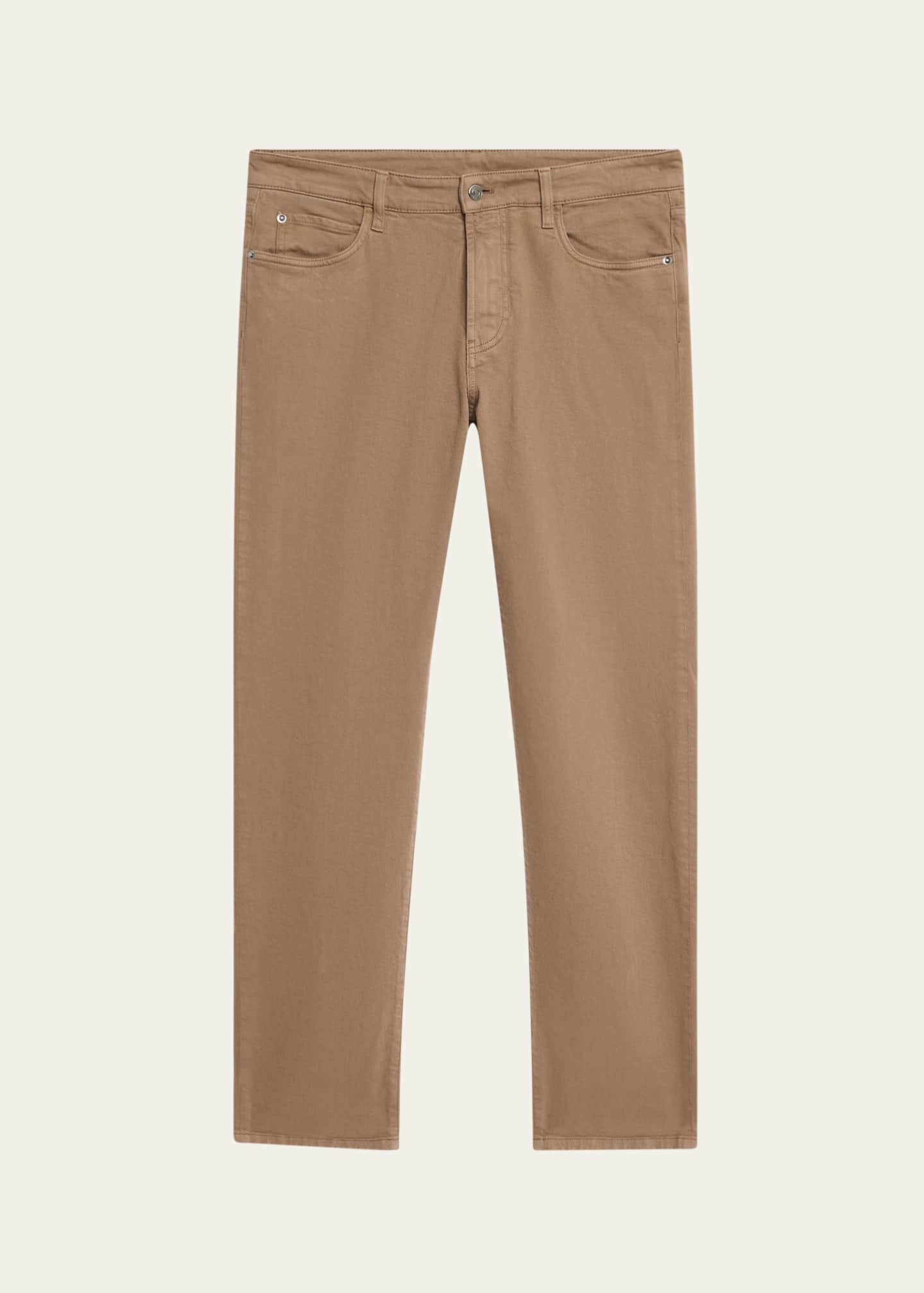 Loro Piana Men's Quarona Denim Five-Pocket Pants Image 1 of 5