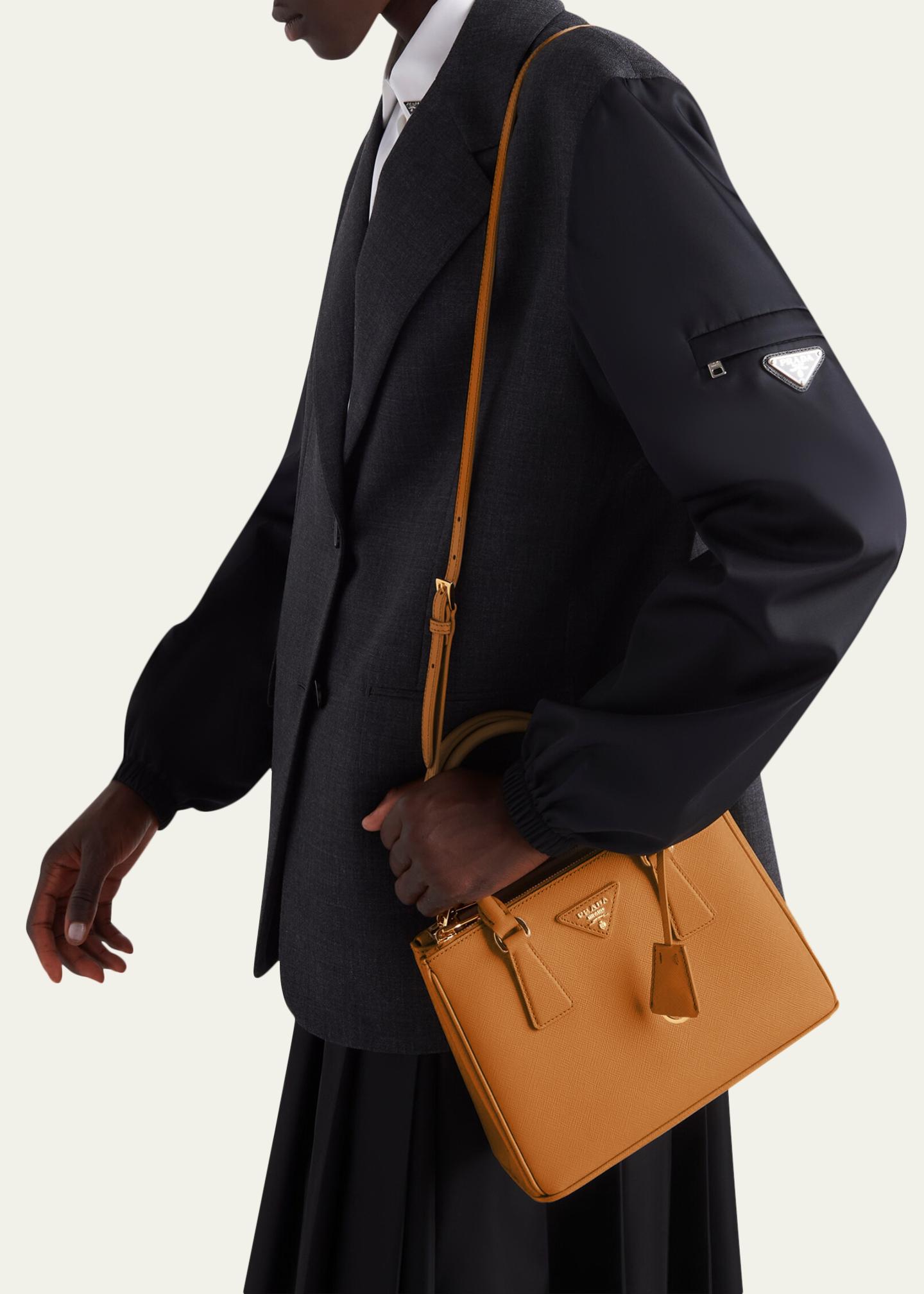 Prada Small Galleria Leather Top-Handle Bag - Bergdorf Goodman
