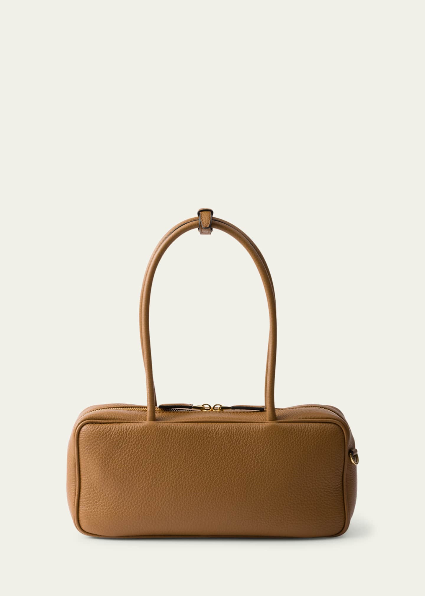Prada Daino Soft Leather Shoulder Bag Image 2 of 3