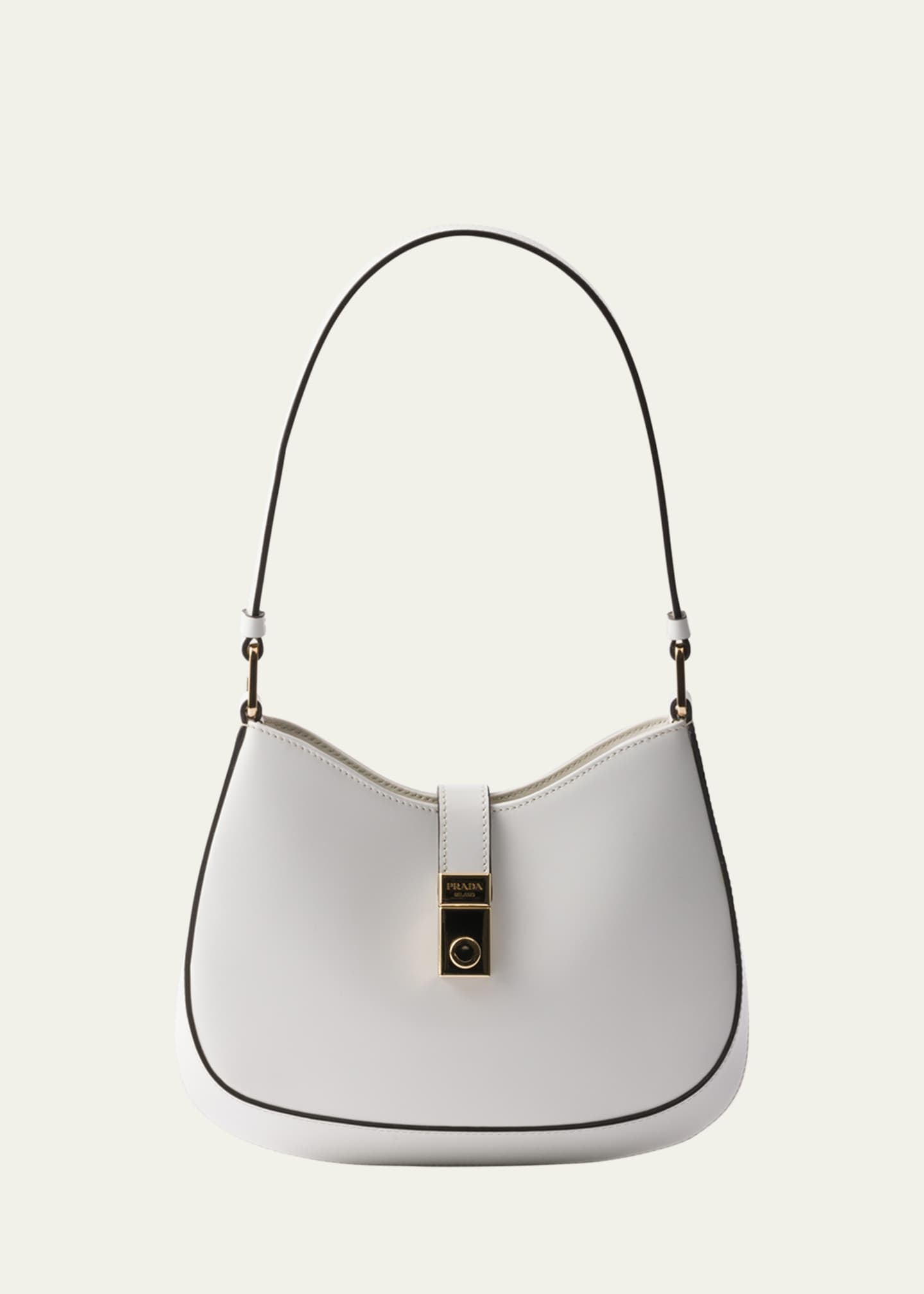 Prada Cleo Leather Shoulder Bag Image 1 of 3