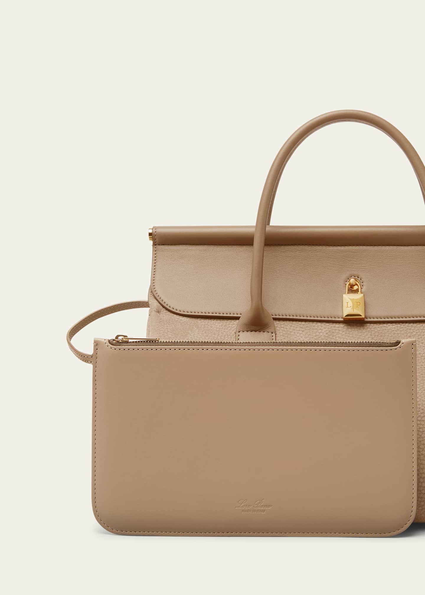 Loro Piana Loom L32 Bag in Grained Leather Image 5 of 5