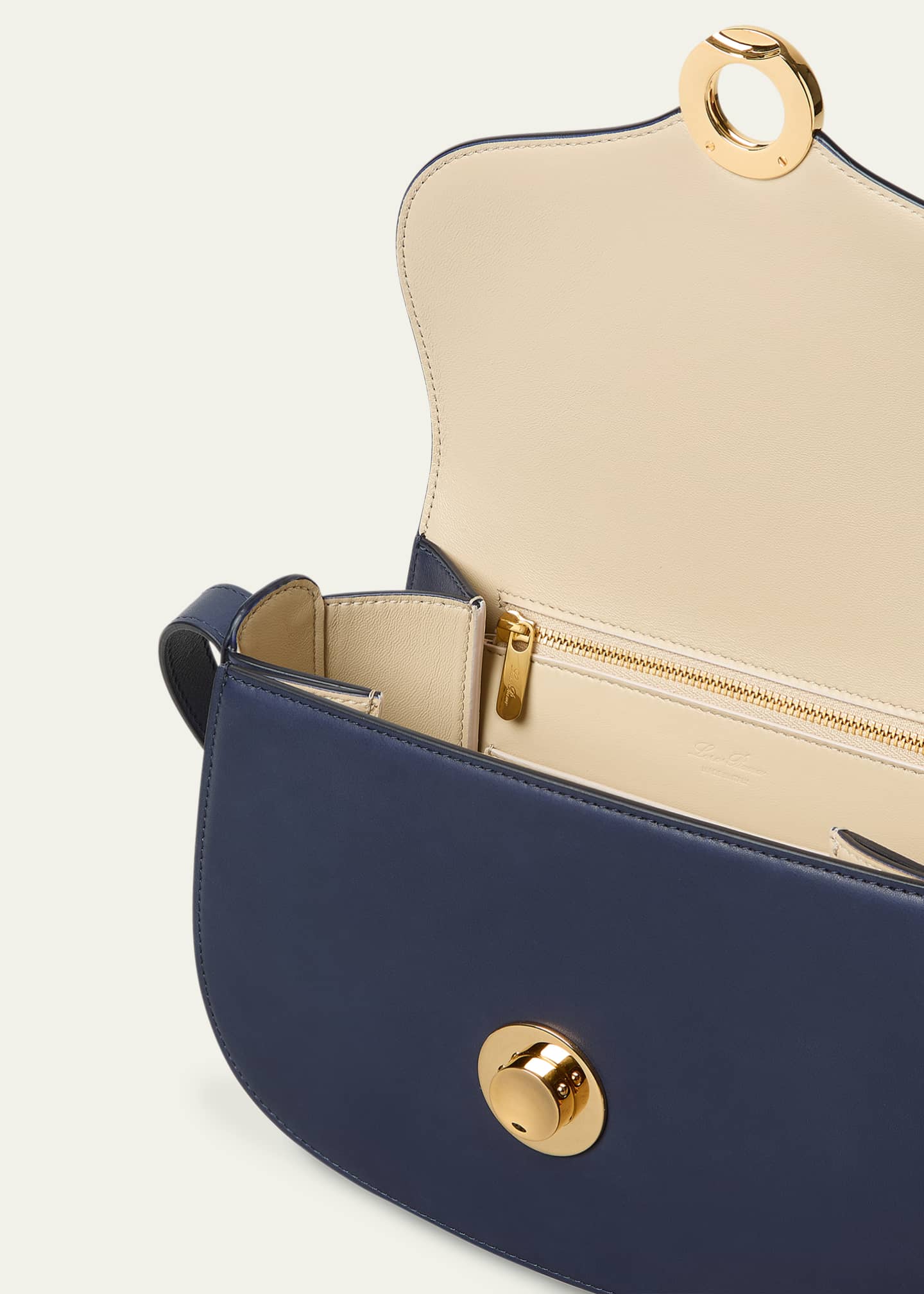 Loro Piana Small Ghiera Bag in Calf Leather Image 2 of 3