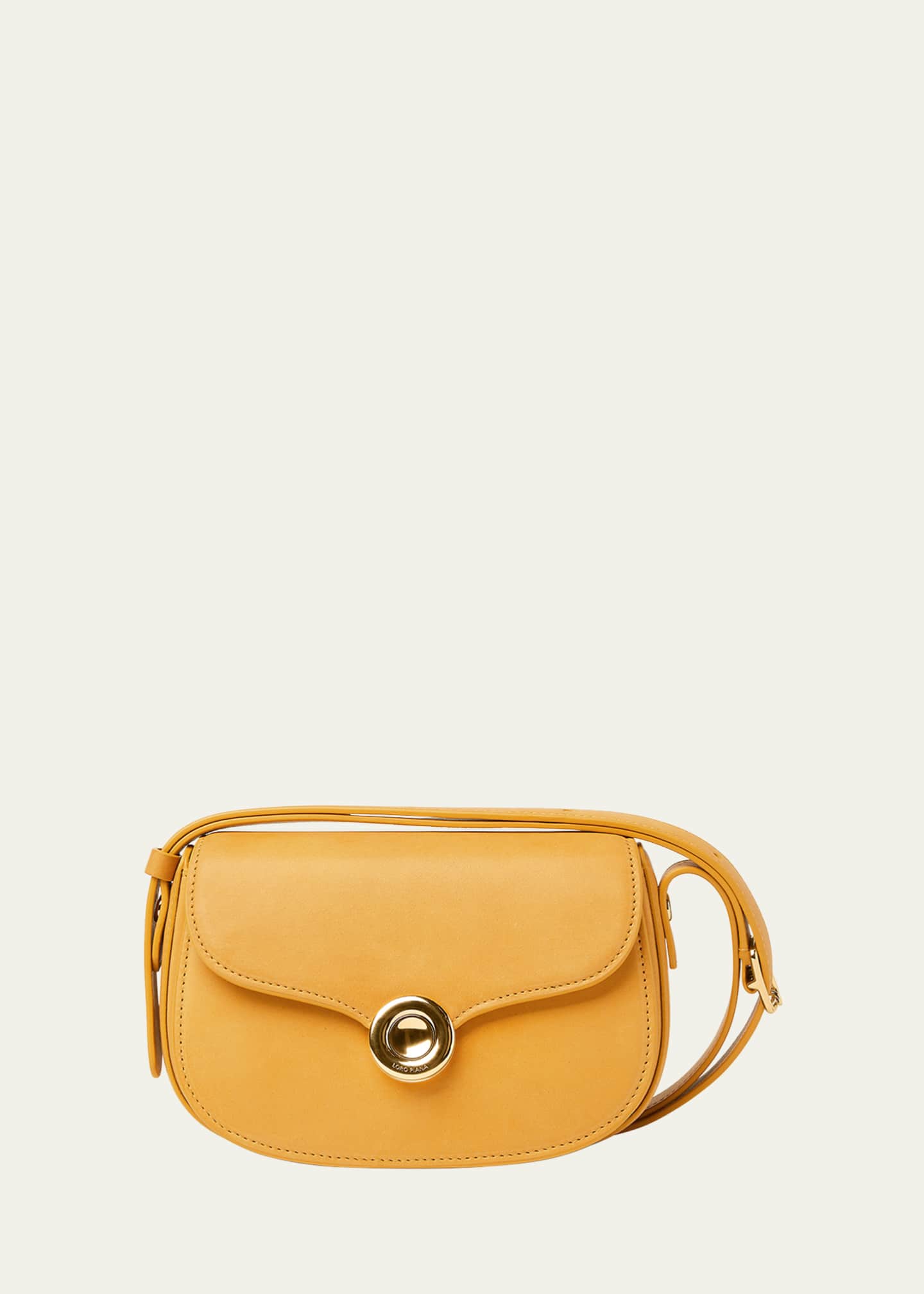 Loro Piana Ghiera Mini Leather Shoulder Bag Image 1 of 4