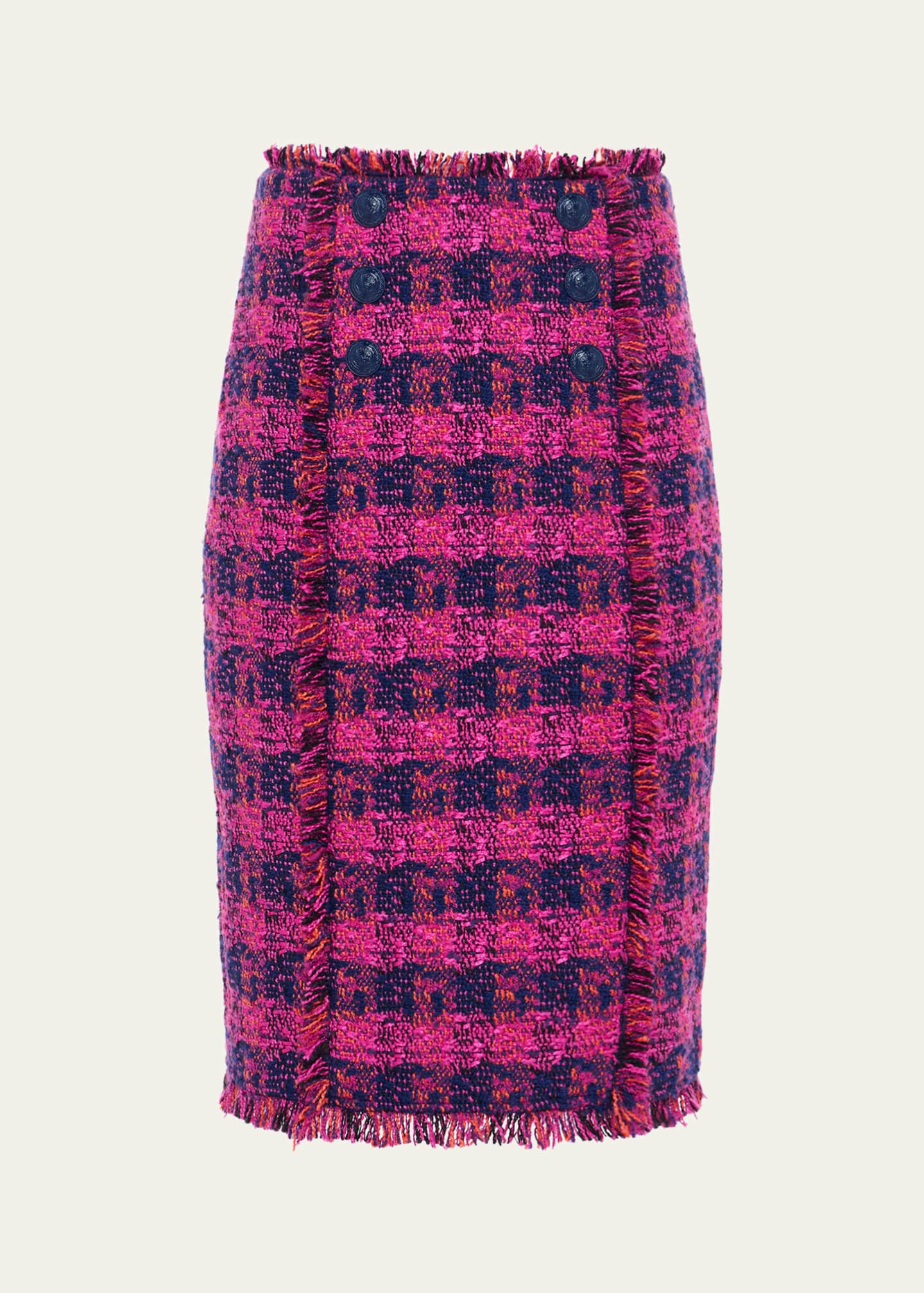 L'Agence Kitty Tweed Skirt Image 1 of 5