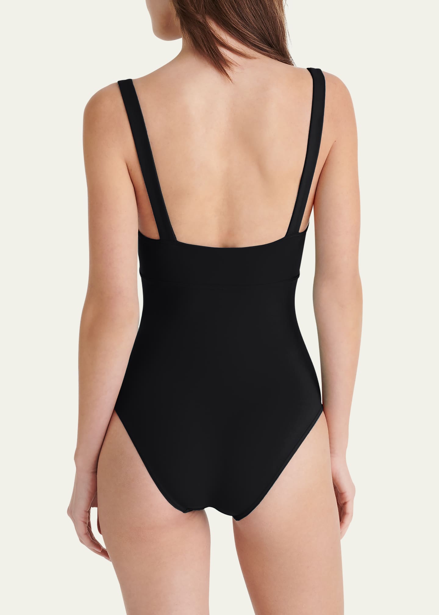 Eres Arnaque Square-Neck One-Piece Swimsuit Image 3 of 4