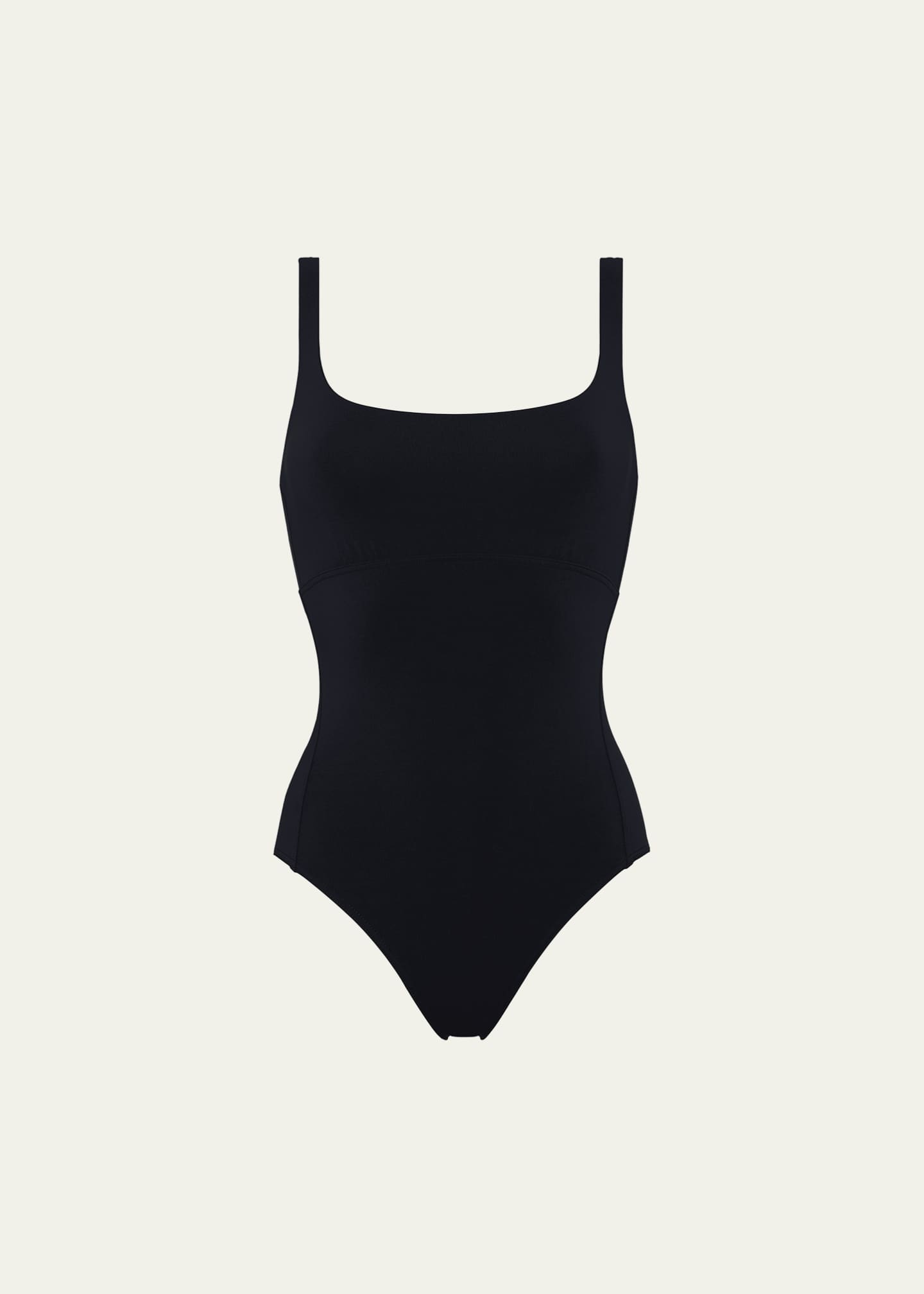 Eres Arnaque Square-Neck One-Piece Swimsuit Image 1 of 4