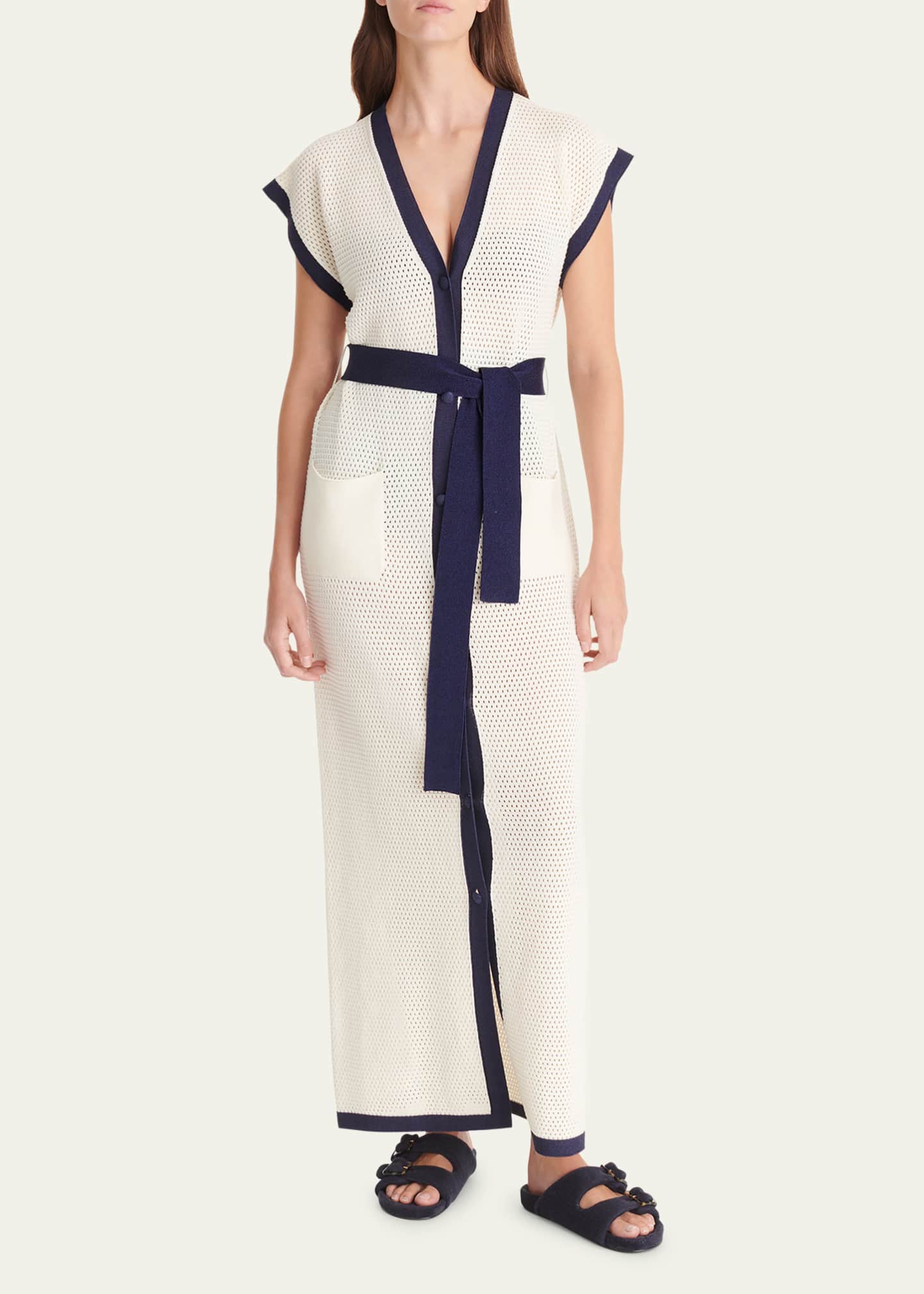 Eres Chavire Knit Maxi Dress Coverup Image 2 of 4
