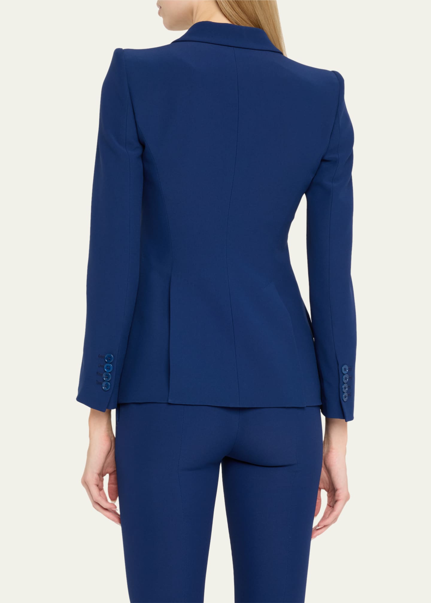 McQueen Single-Breasted Blazer Jacket Image 4 of 6