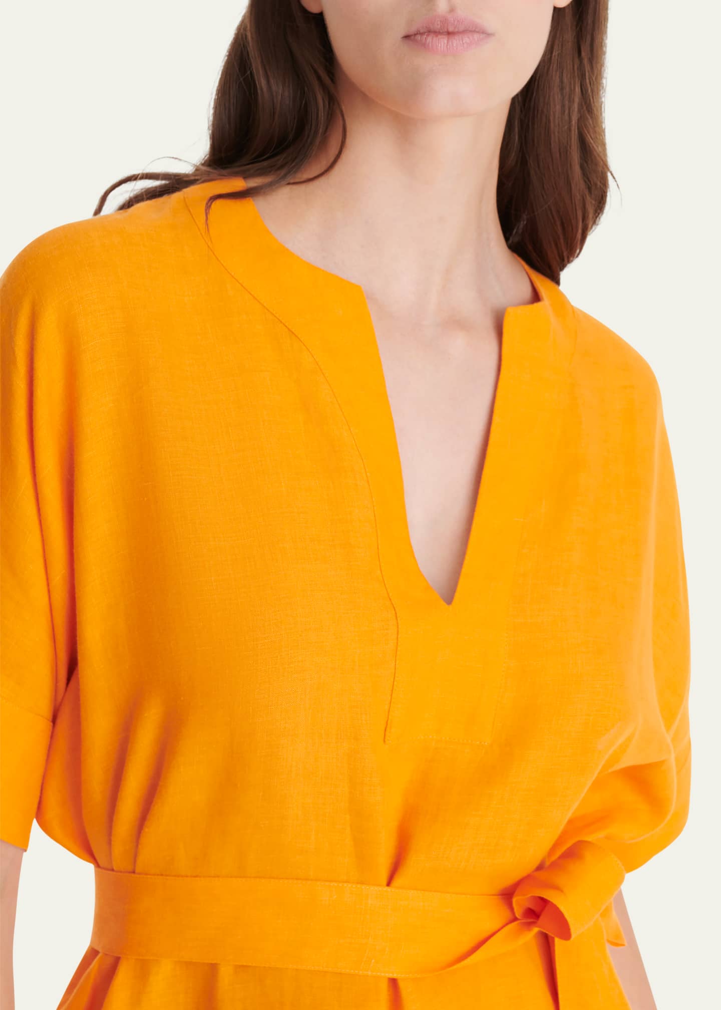 Eres Bibi Linen Kaftan Coverup Image 4 of 4
