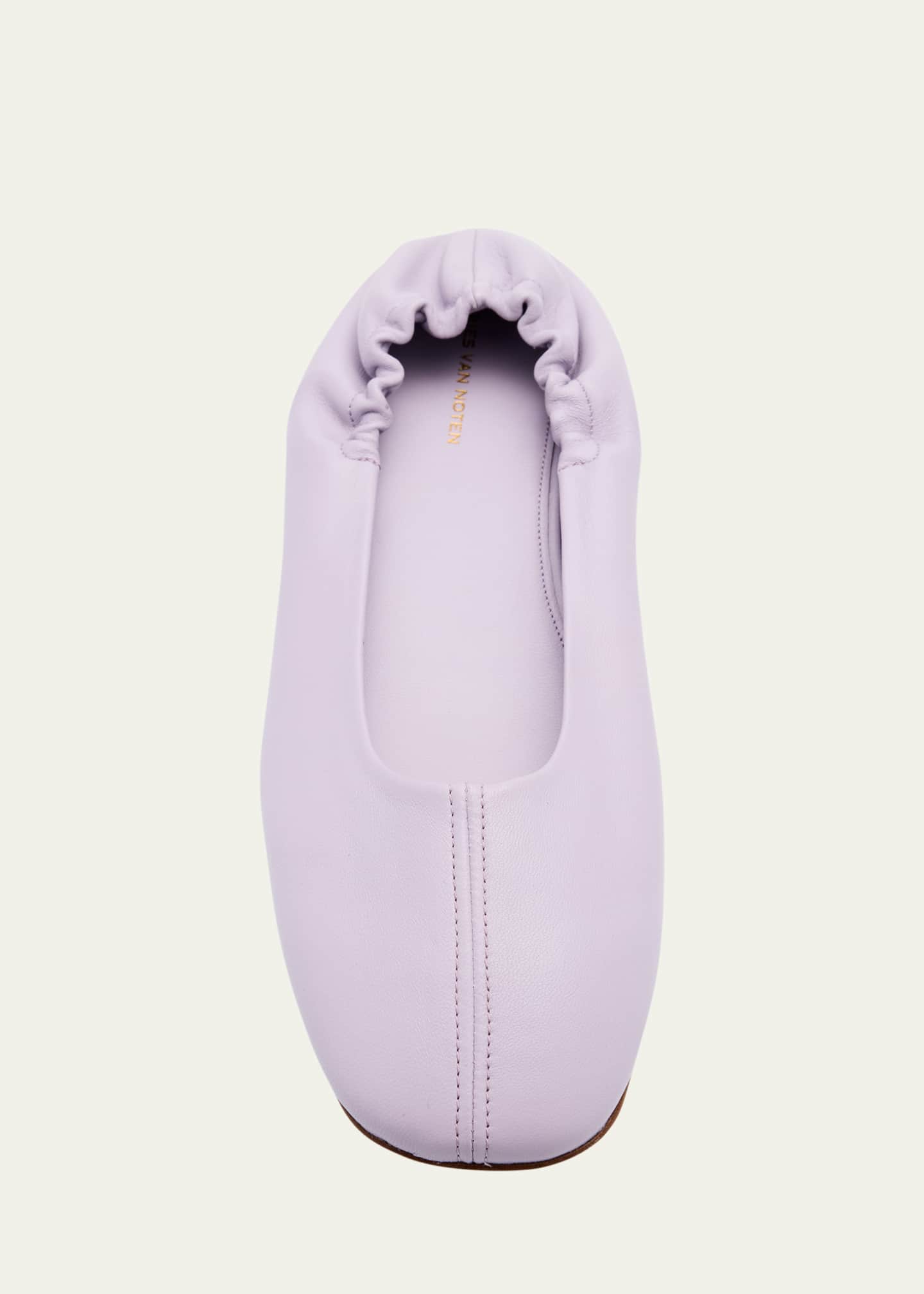 Dries Van Noten Glove Lambskin Leather Ballerina Flats Image 6 of 6