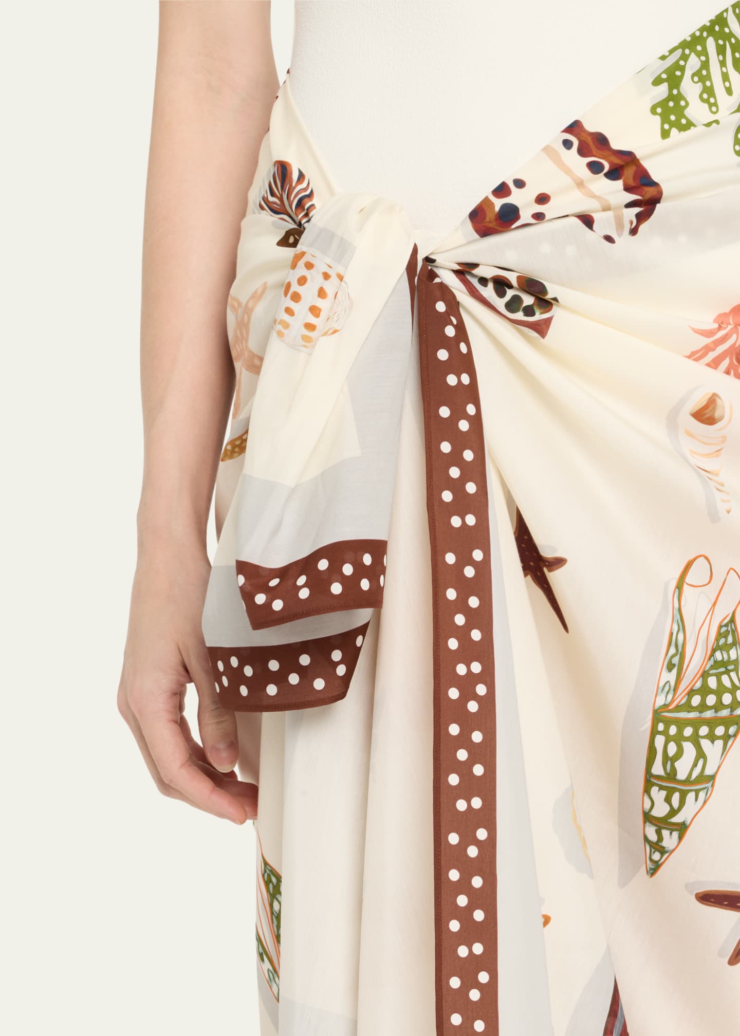 Eres Latte Sarong Coverup Image 5 of 5
