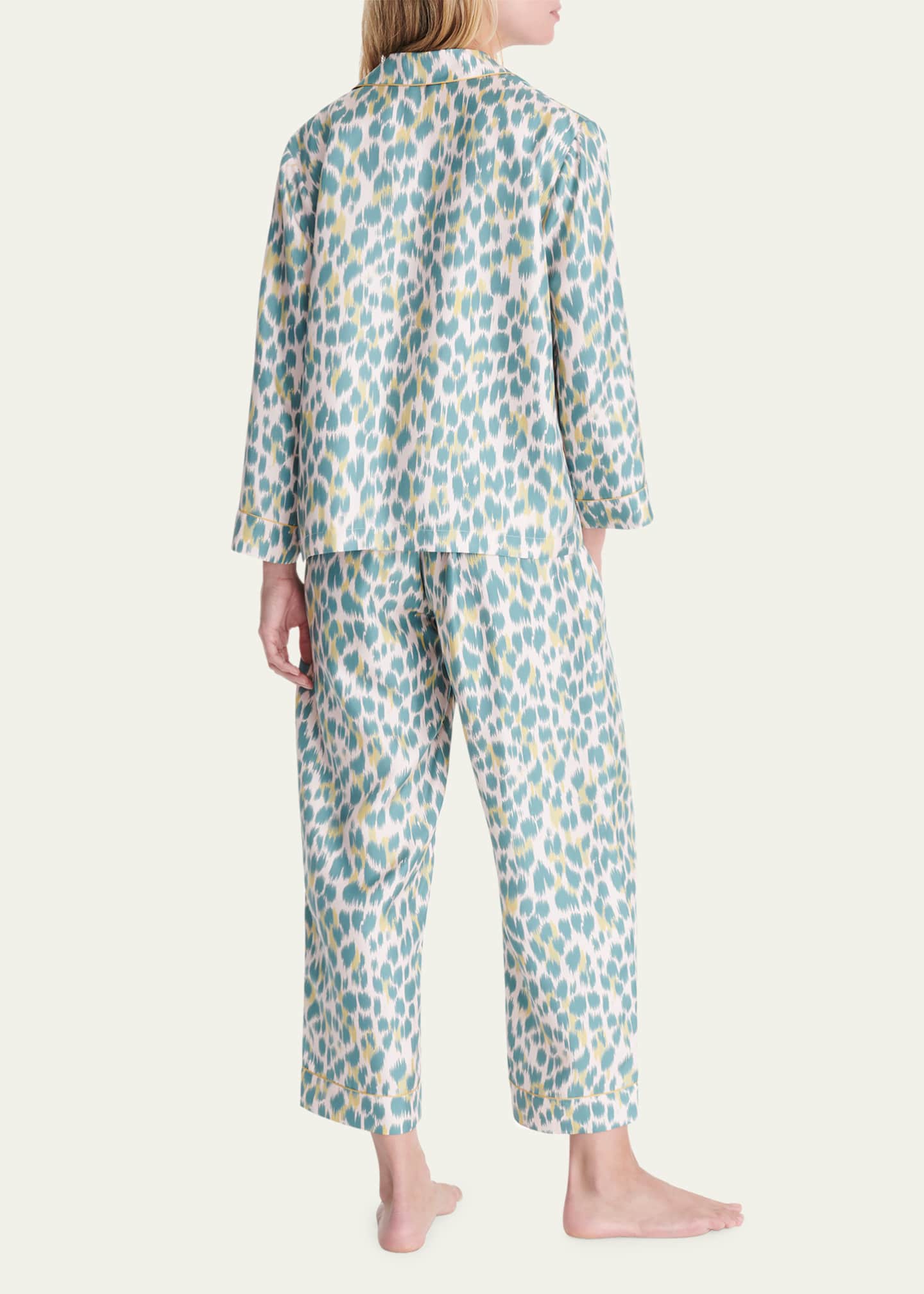 Eres Jaragua Cropped Abstract-Print Lounge Pants Image 3 of 4