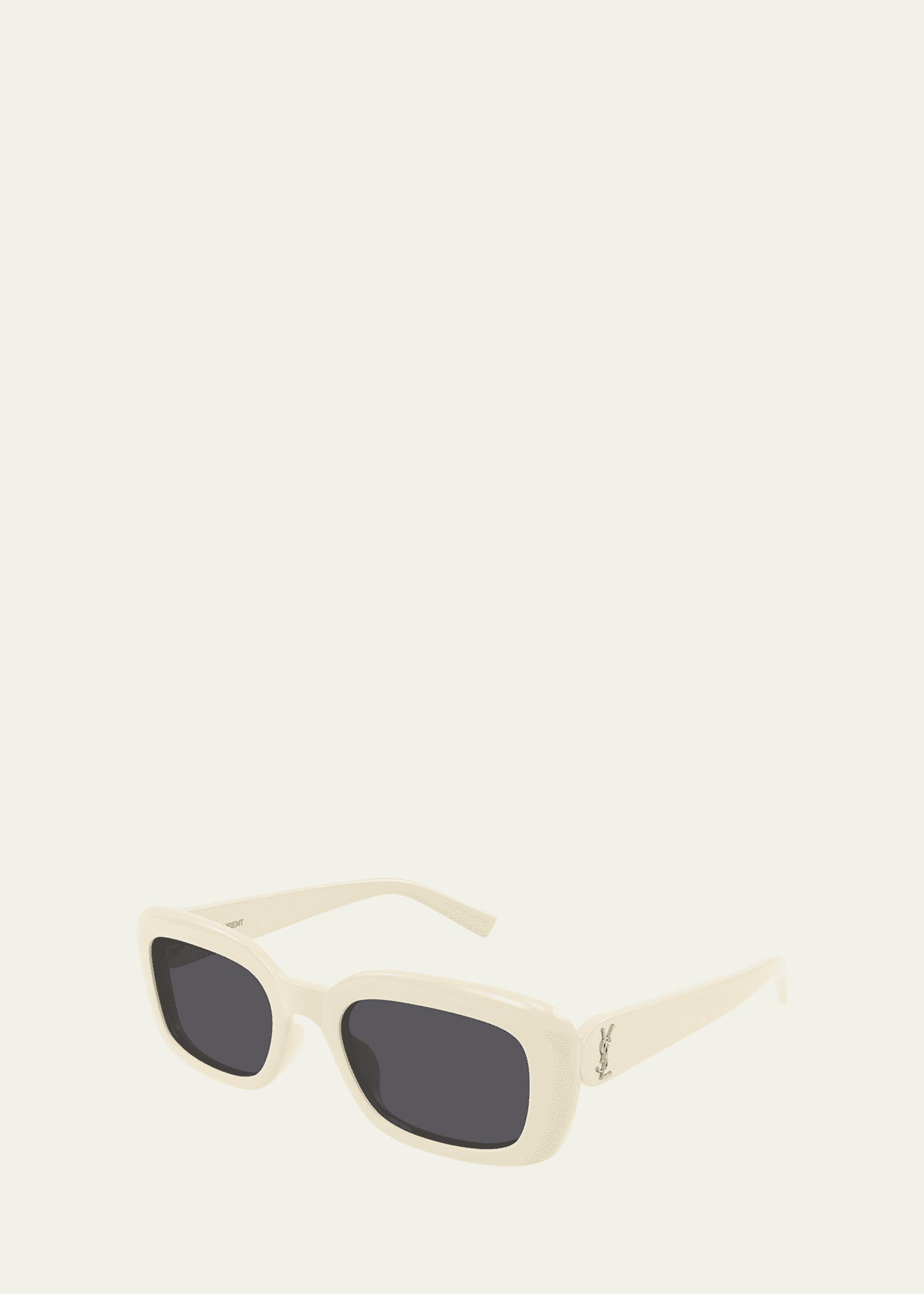 Saint Laurent Recycled Acetate Rectangular Sunglasses Image 2 of 2