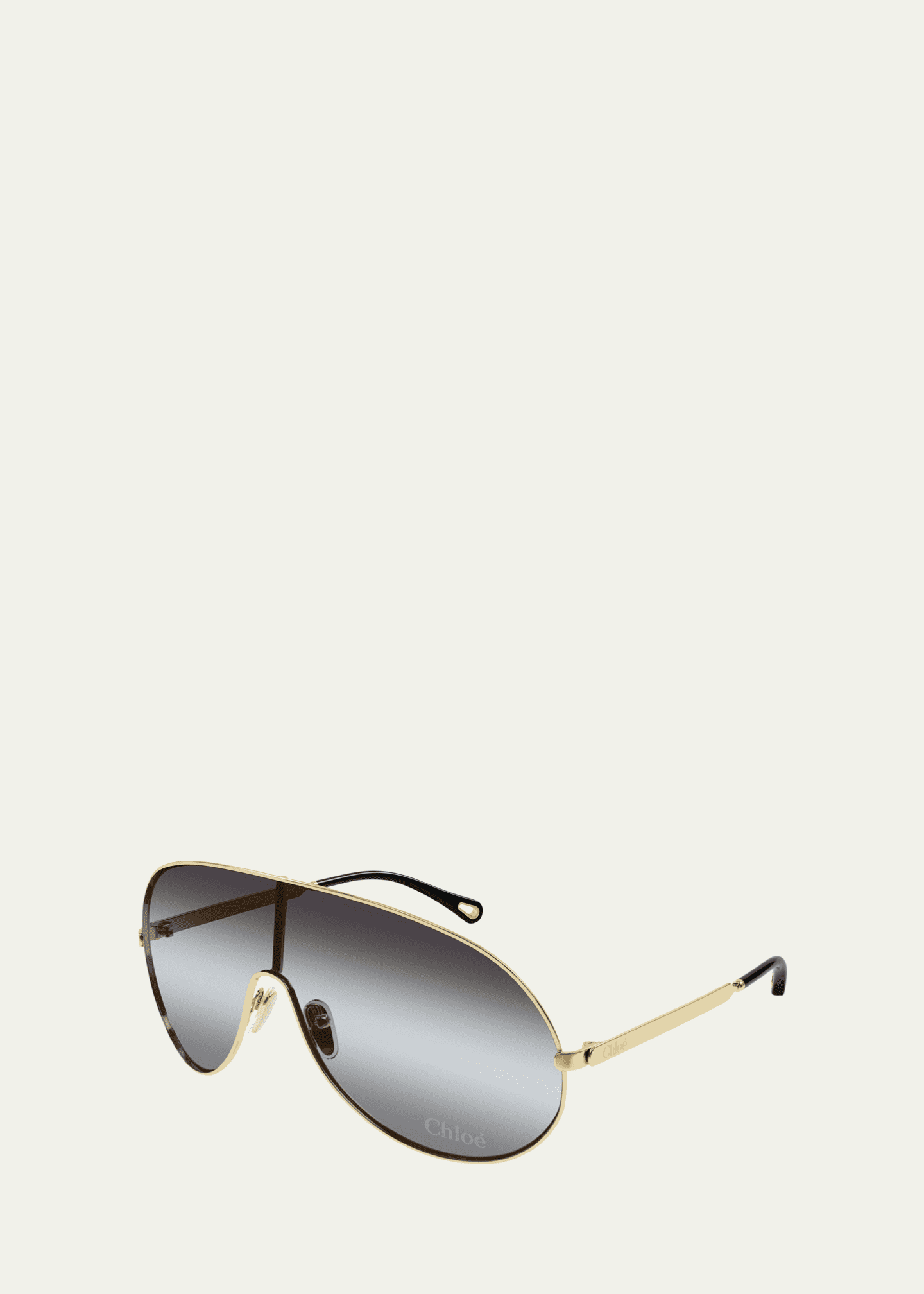 Chloe CH0283S Metal Aviator Sunglass Image 2 of 2