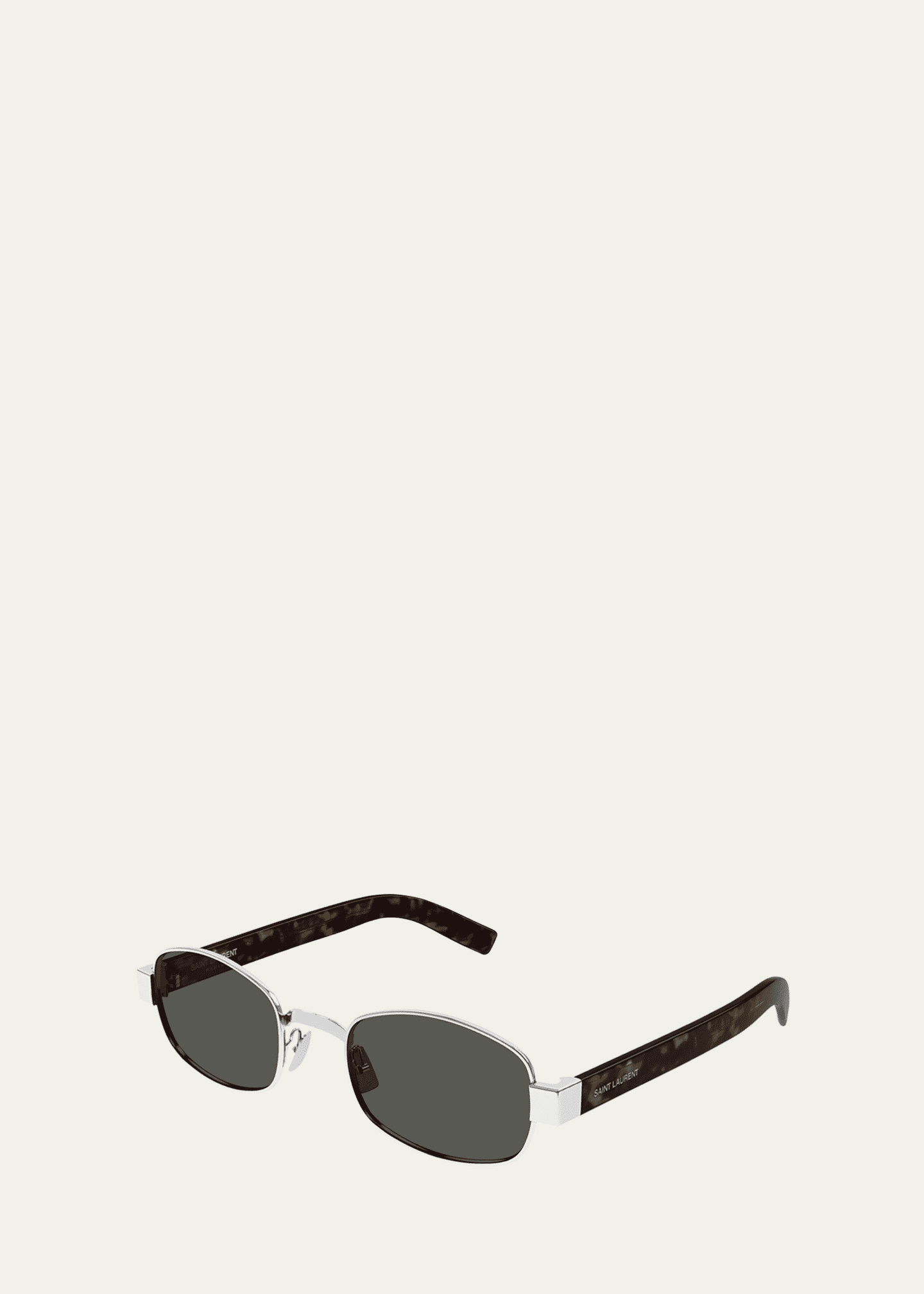 Saint Laurent Unisex Round Metal Sunglasses Image 2 of 3
