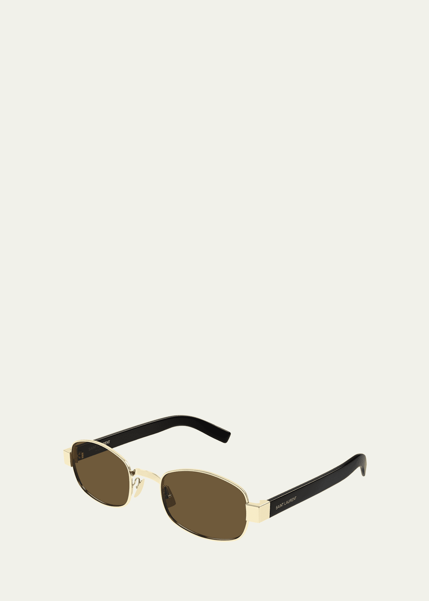 Saint Laurent Unisex Round Metal Sunglasses - Bergdorf Goodman