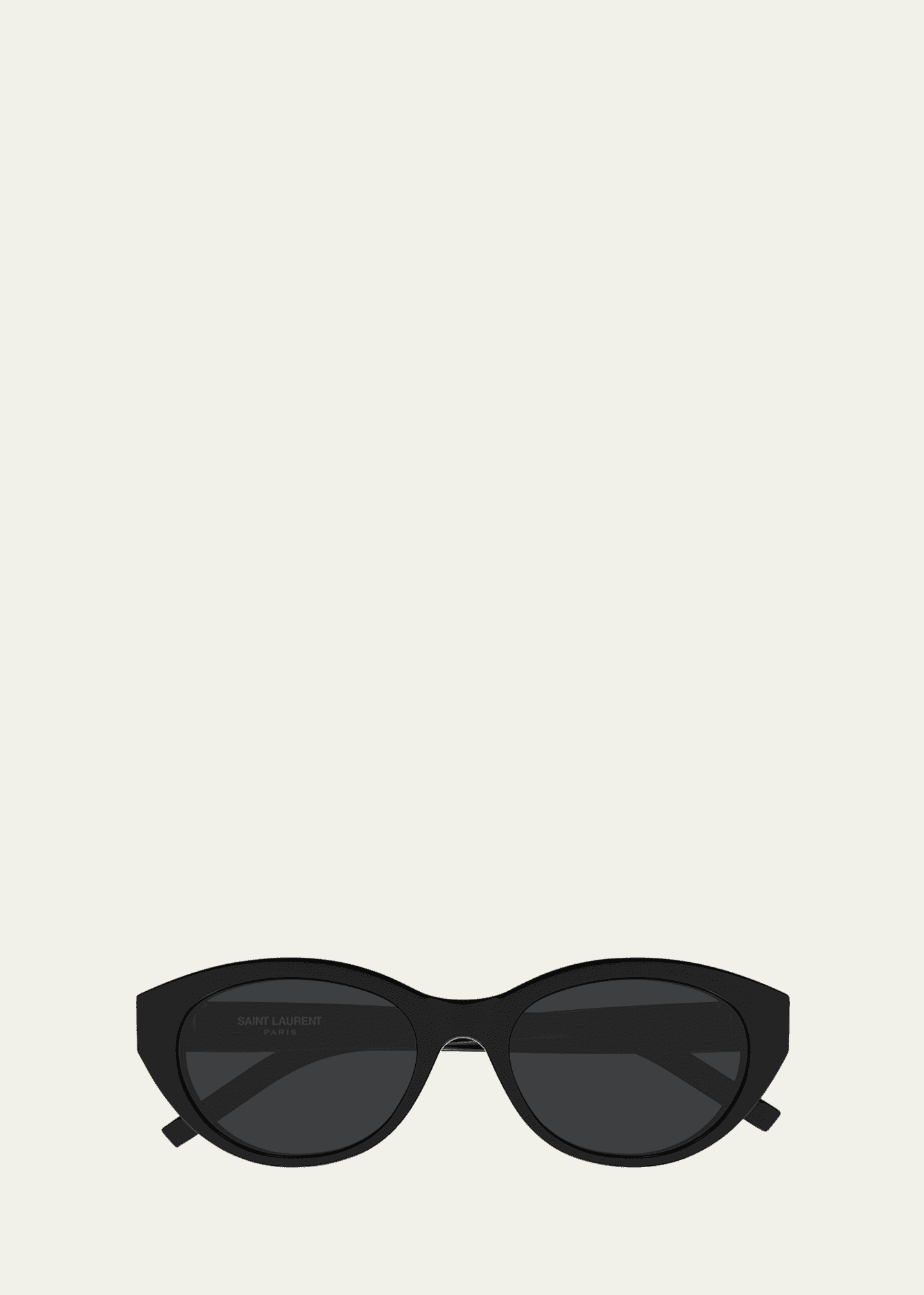 Saint Laurent Recycled Acetate Round Sunglasses Image 1 of 2