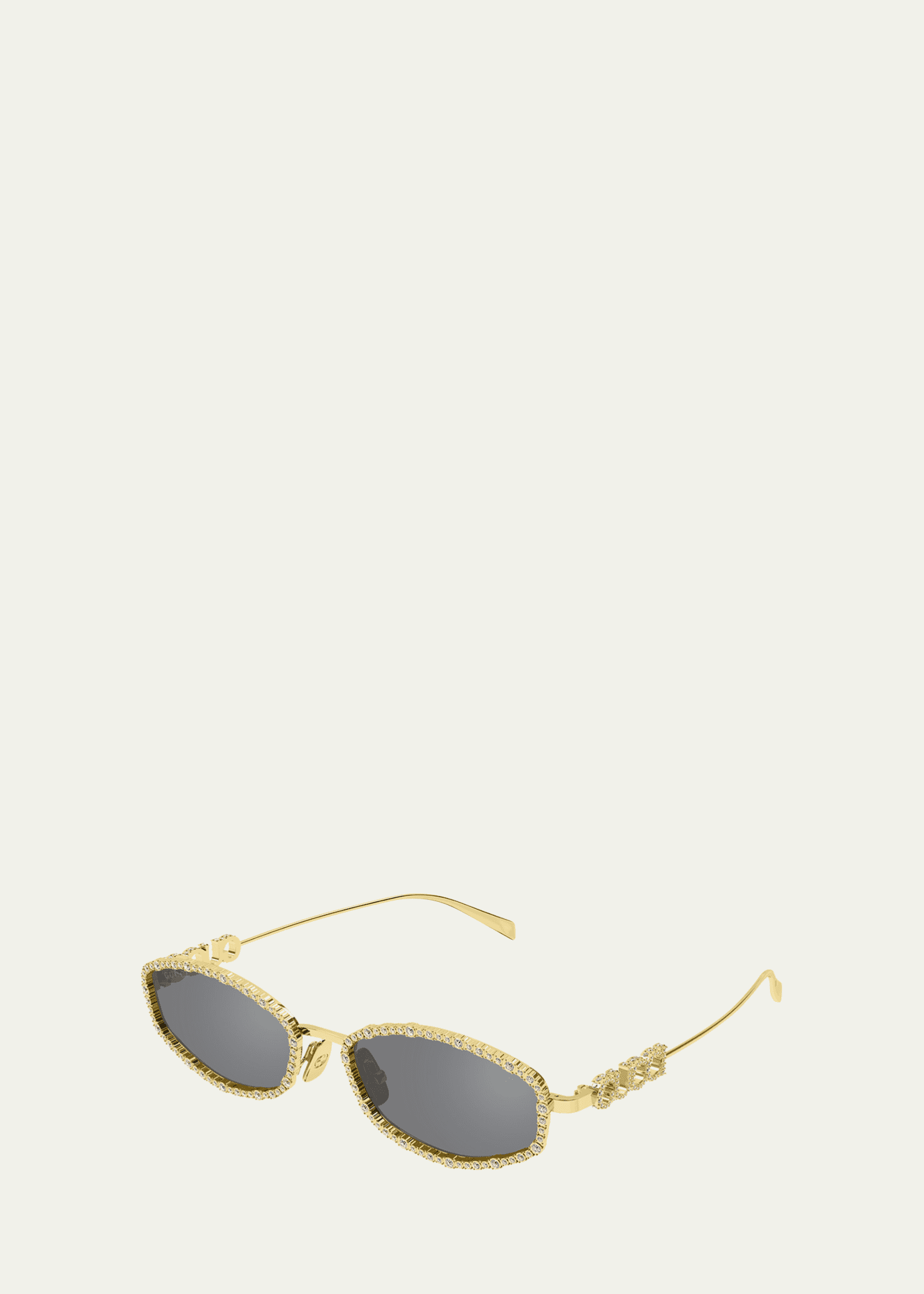 Gucci GG1803S Metal Logo-Print Sunglasses Image 2 of 2