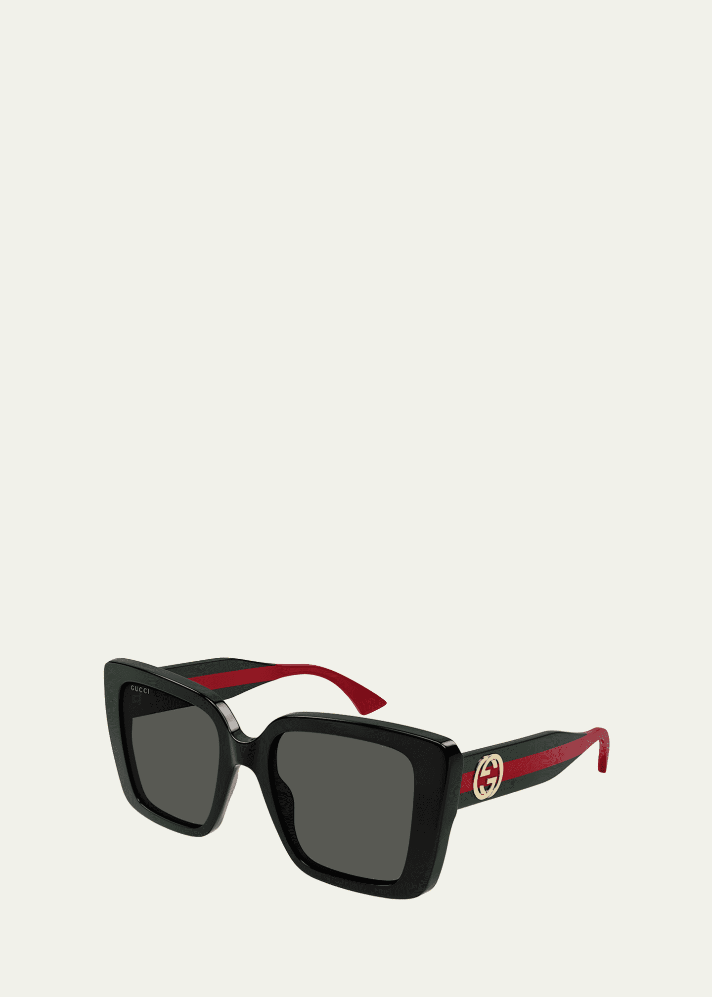 Gucci Recycled Acetate Rectangle Sunglasses Image 2 of 2