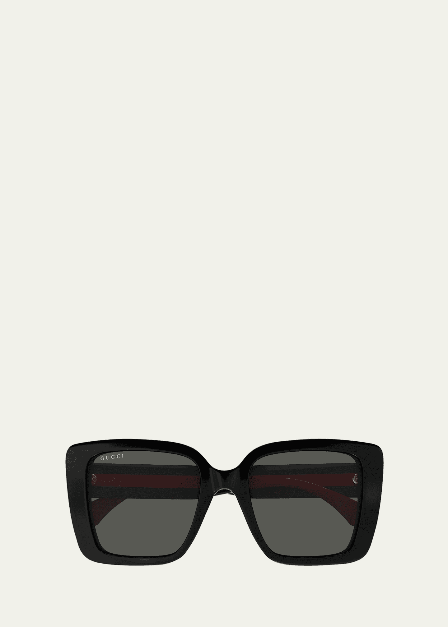Gucci Recycled Acetate Rectangle Sunglasses Image 1 of 2