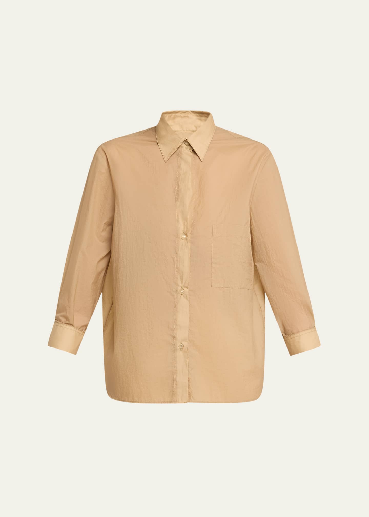 TWP Next Morning Button-Front Shirt Image 1 of 5