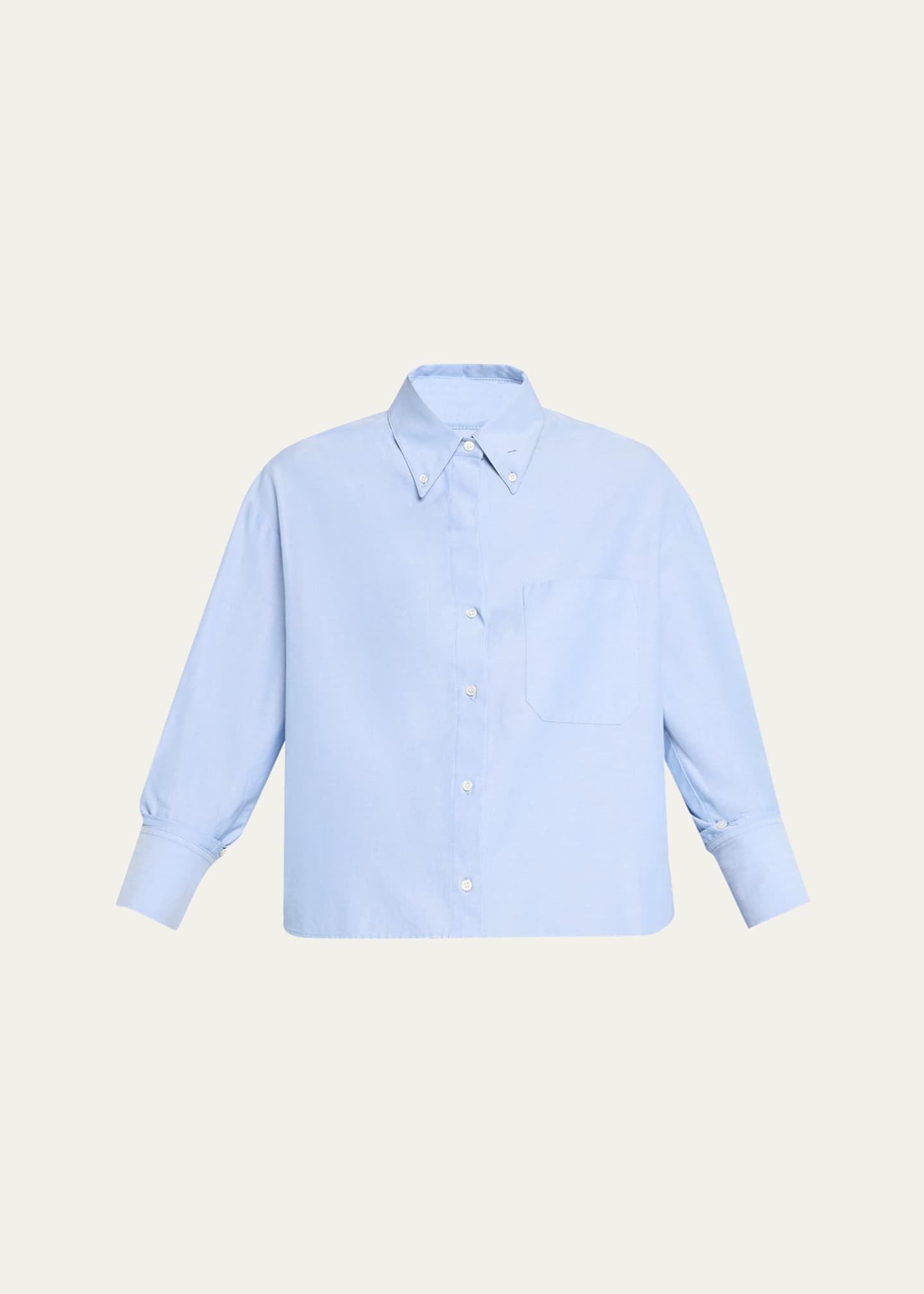 TWP JD Oxford Cotton Shirt Image 1 of 4