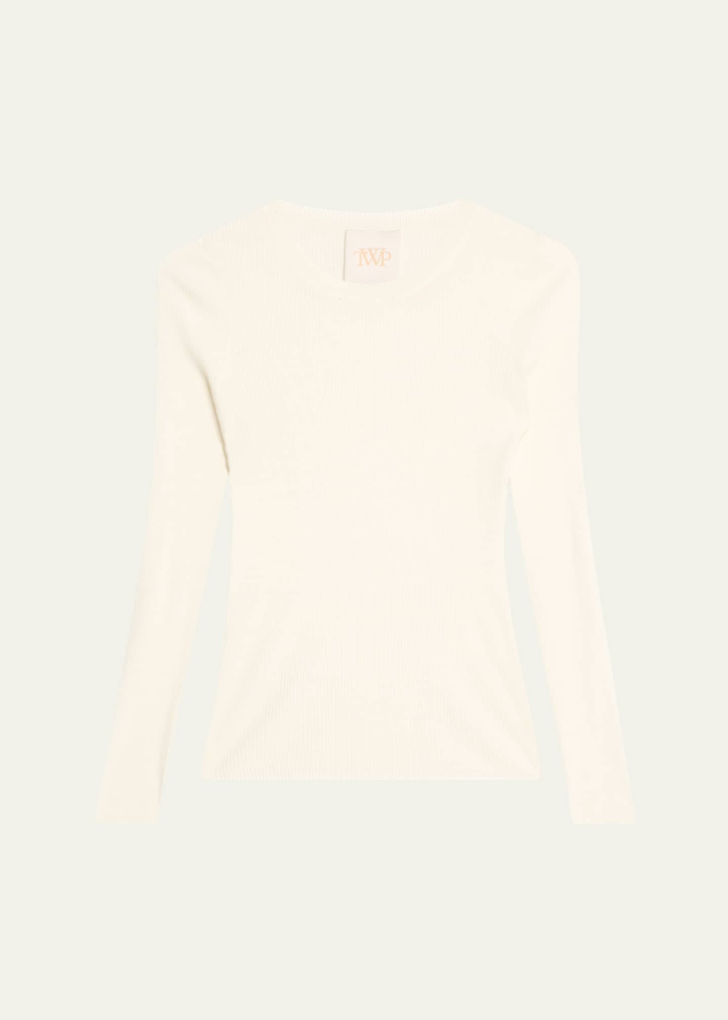 TWP Ribbed Wool Pullover Image 1 of 5