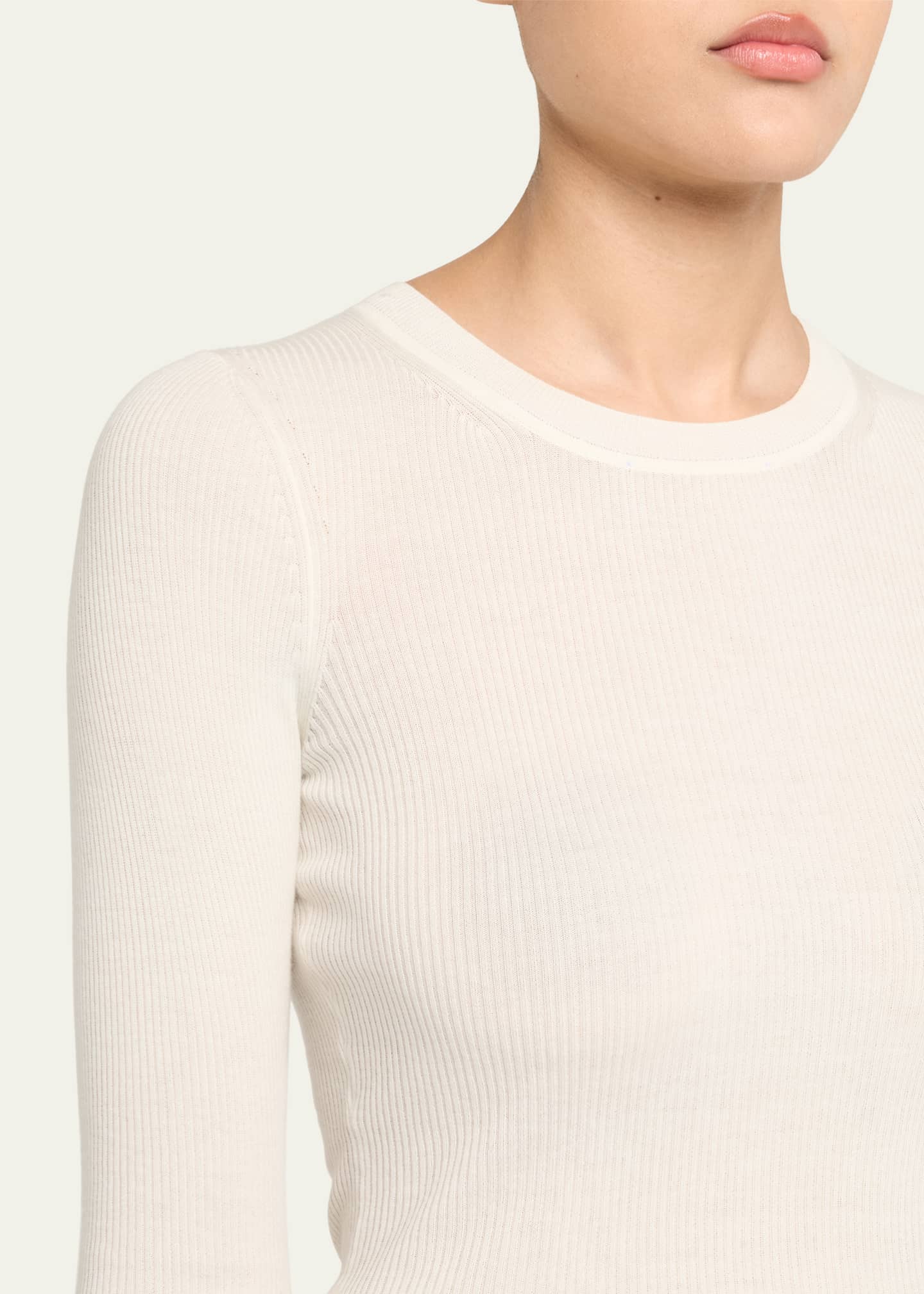 TWP Ribbed Wool Pullover Image 5 of 5