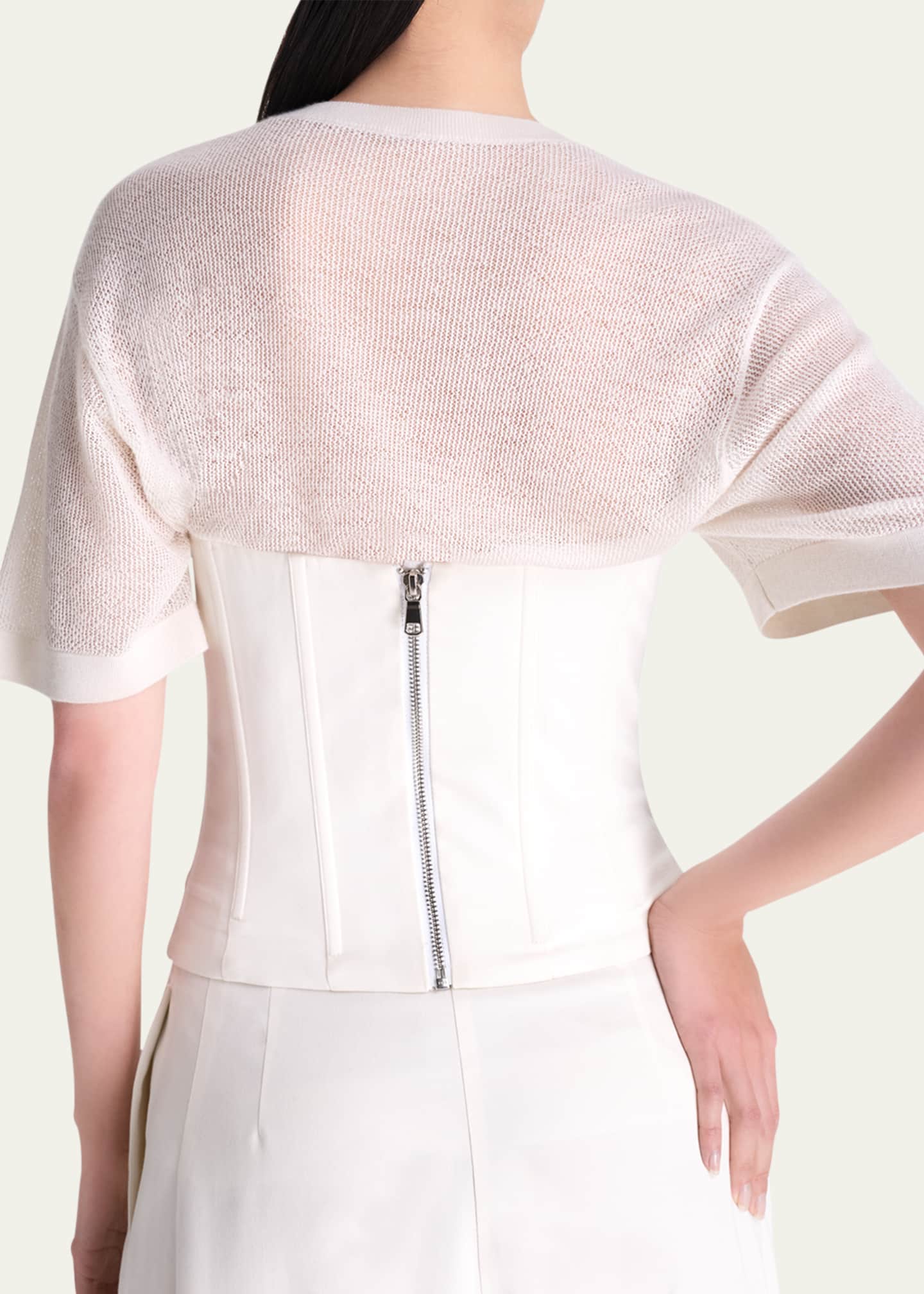 TWP Jillian Strapless Bustier Top Image 2 of 4