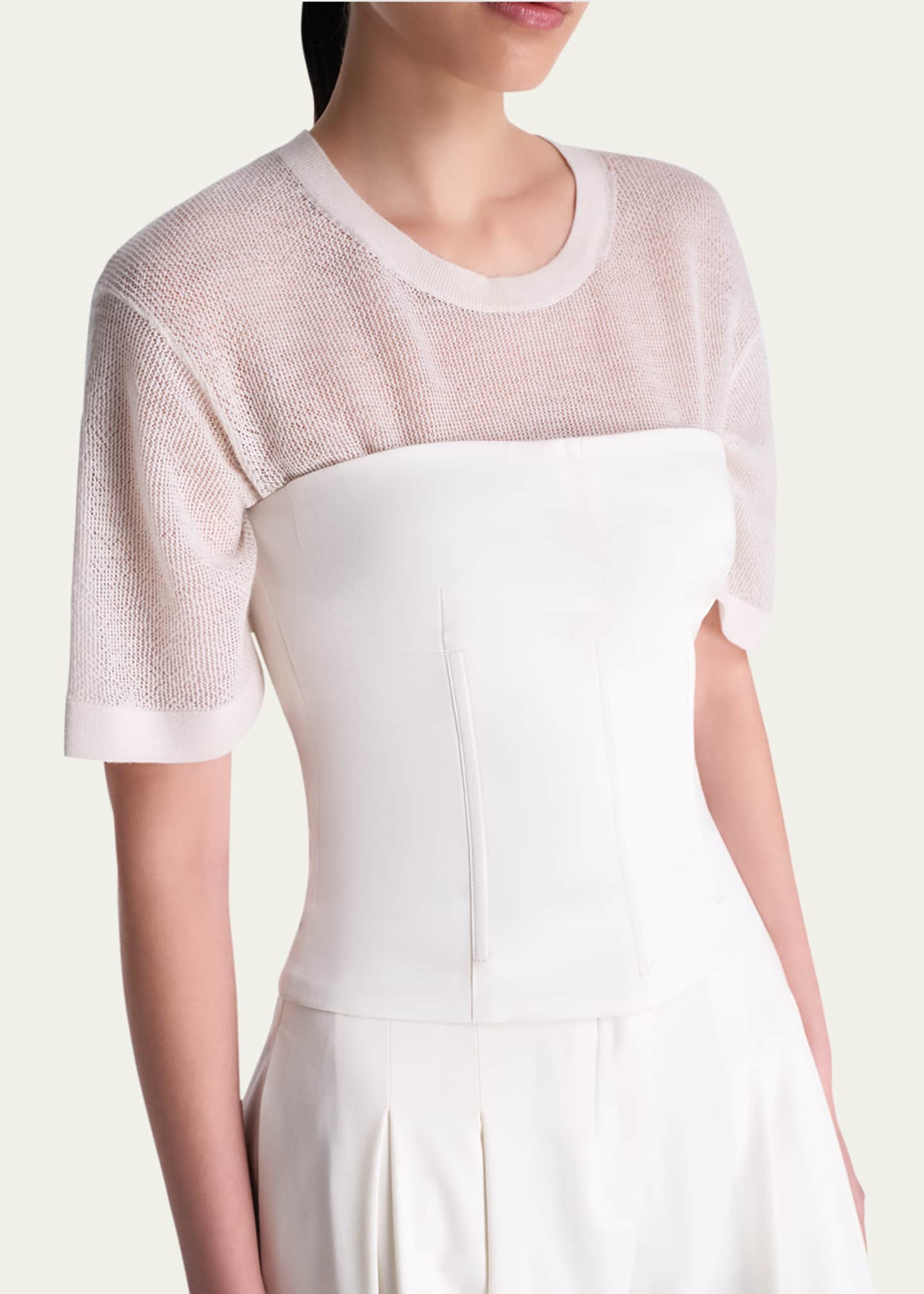 TWP Jillian Strapless Bustier Top Image 4 of 4