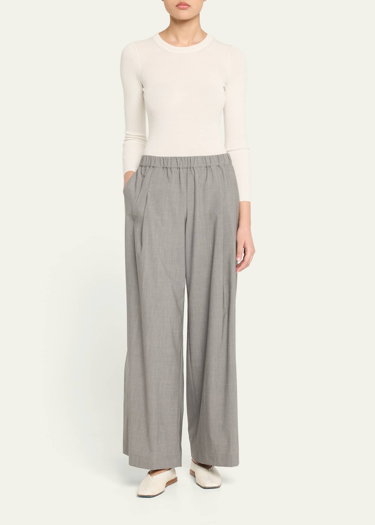 TWP Eva Trousers with Tux Pleats Image 2 of 5