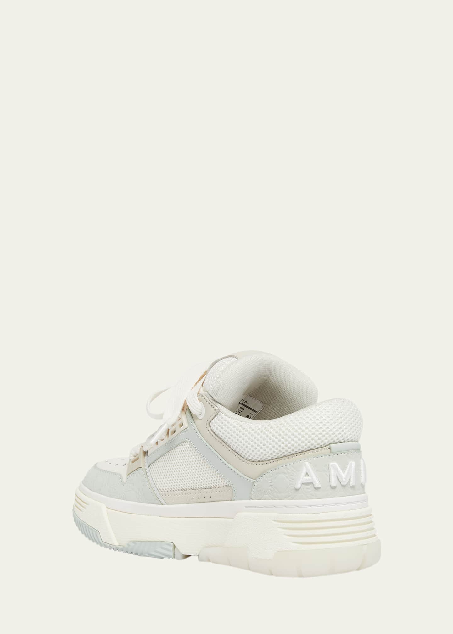 Amiri MA-1 Leather Mesh Sneakers Image 2 of 3