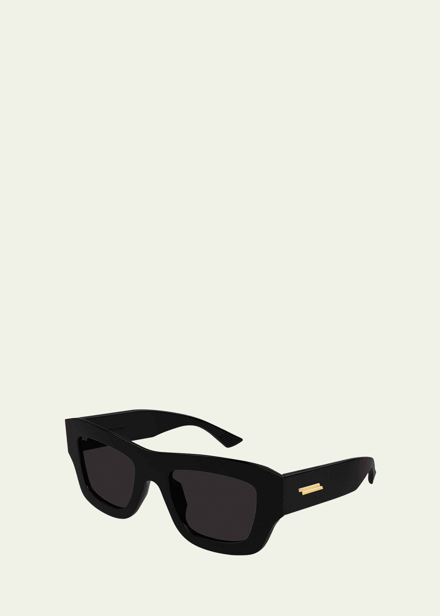 Bottega Veneta Recycled Acetate Rectangle Sunglasses Image 2 of 2