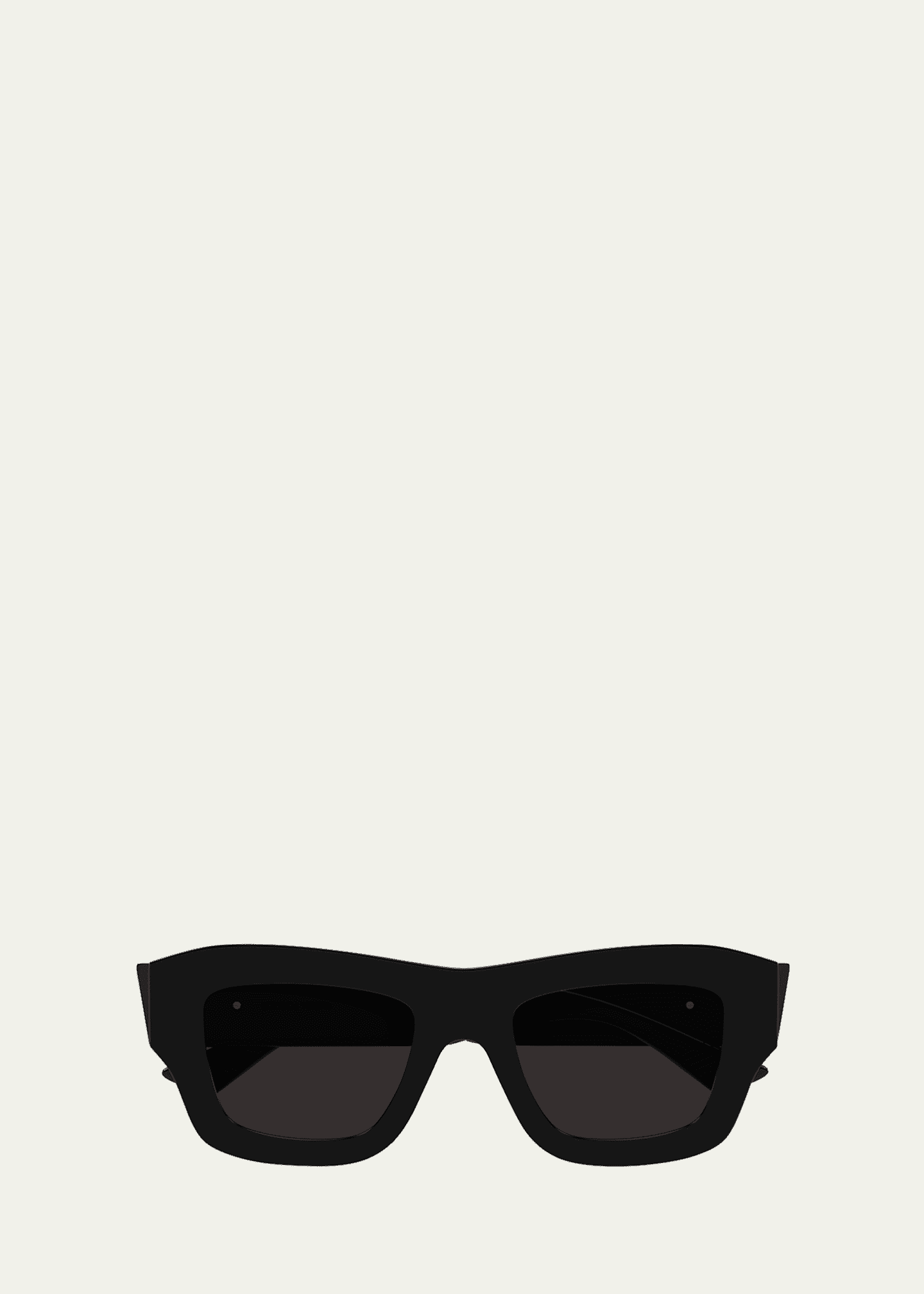 Bottega Veneta Recycled Acetate Rectangle Sunglasses Image 1 of 2