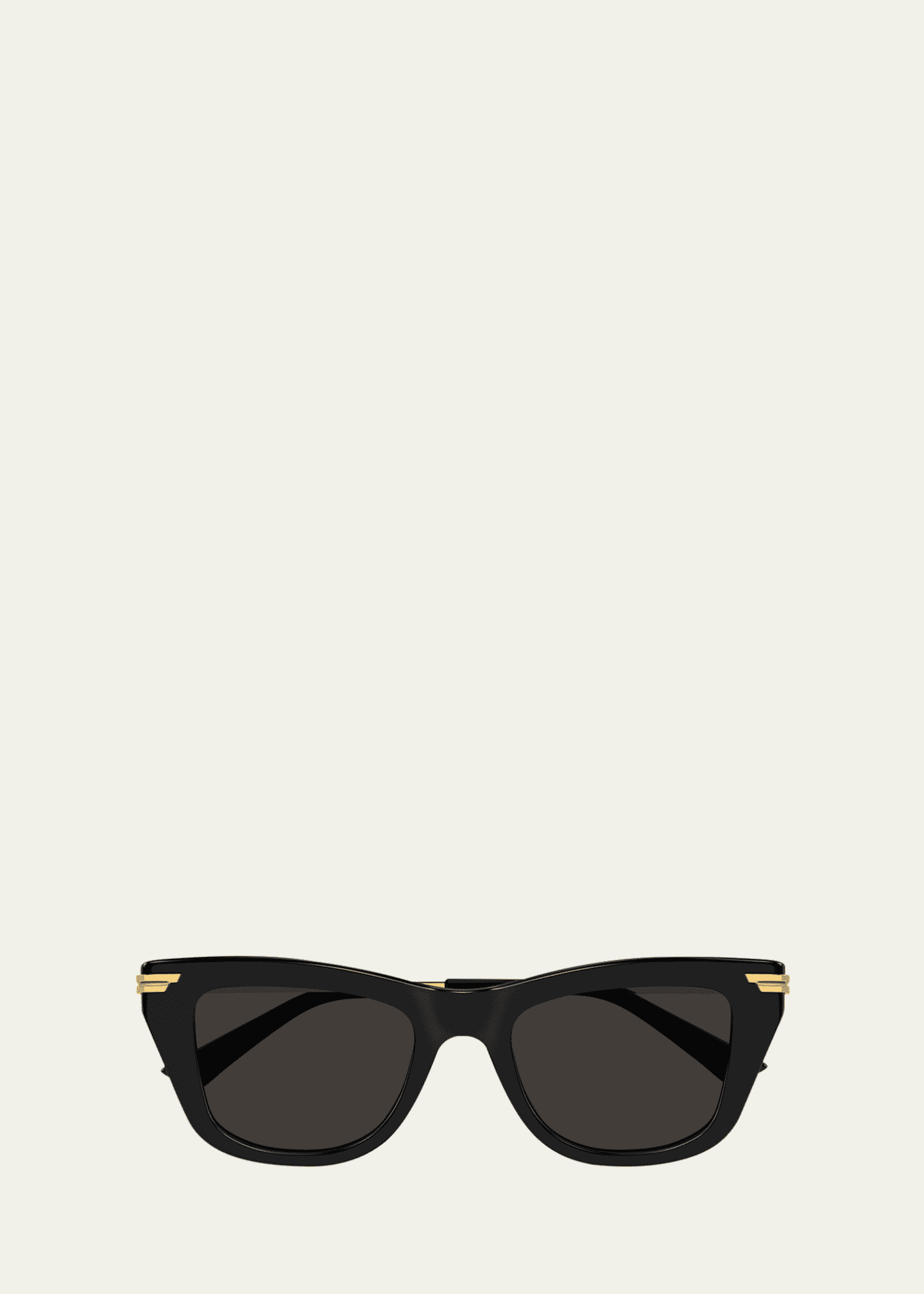 Bottega Veneta Recycled Acetate Rectangle Sunglasses Image 1 of 2