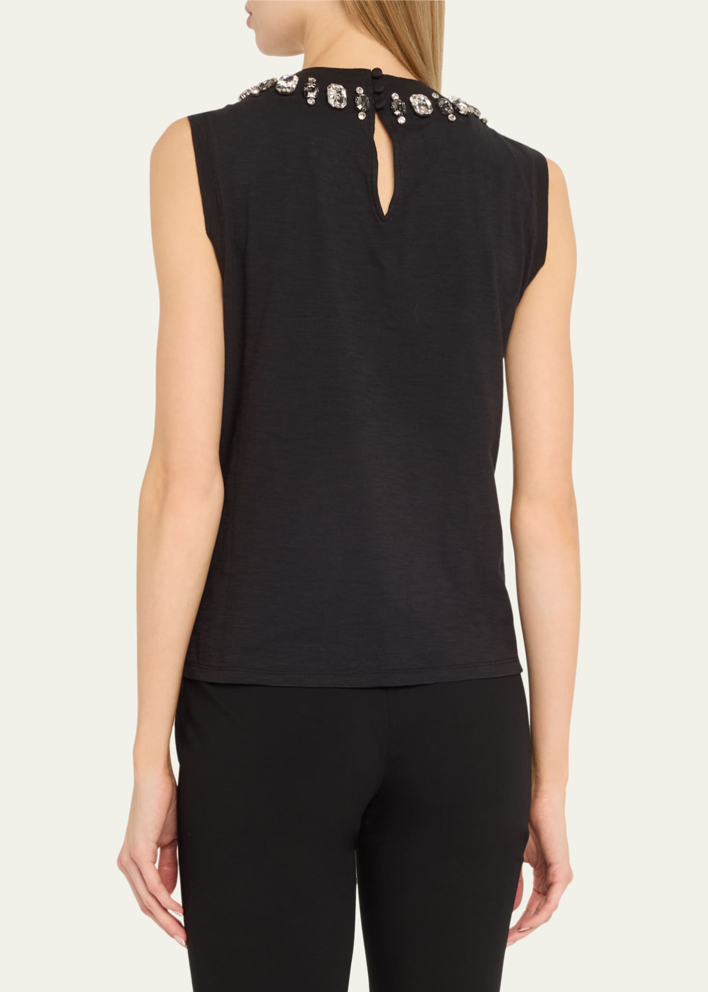 Cinq a Sept Blaine Crystal Tee Image 3 of 5