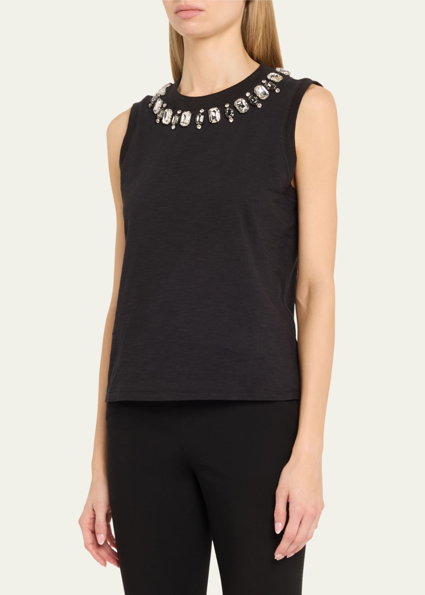 Cinq a Sept Blaine Crystal Tee Image 4 of 5
